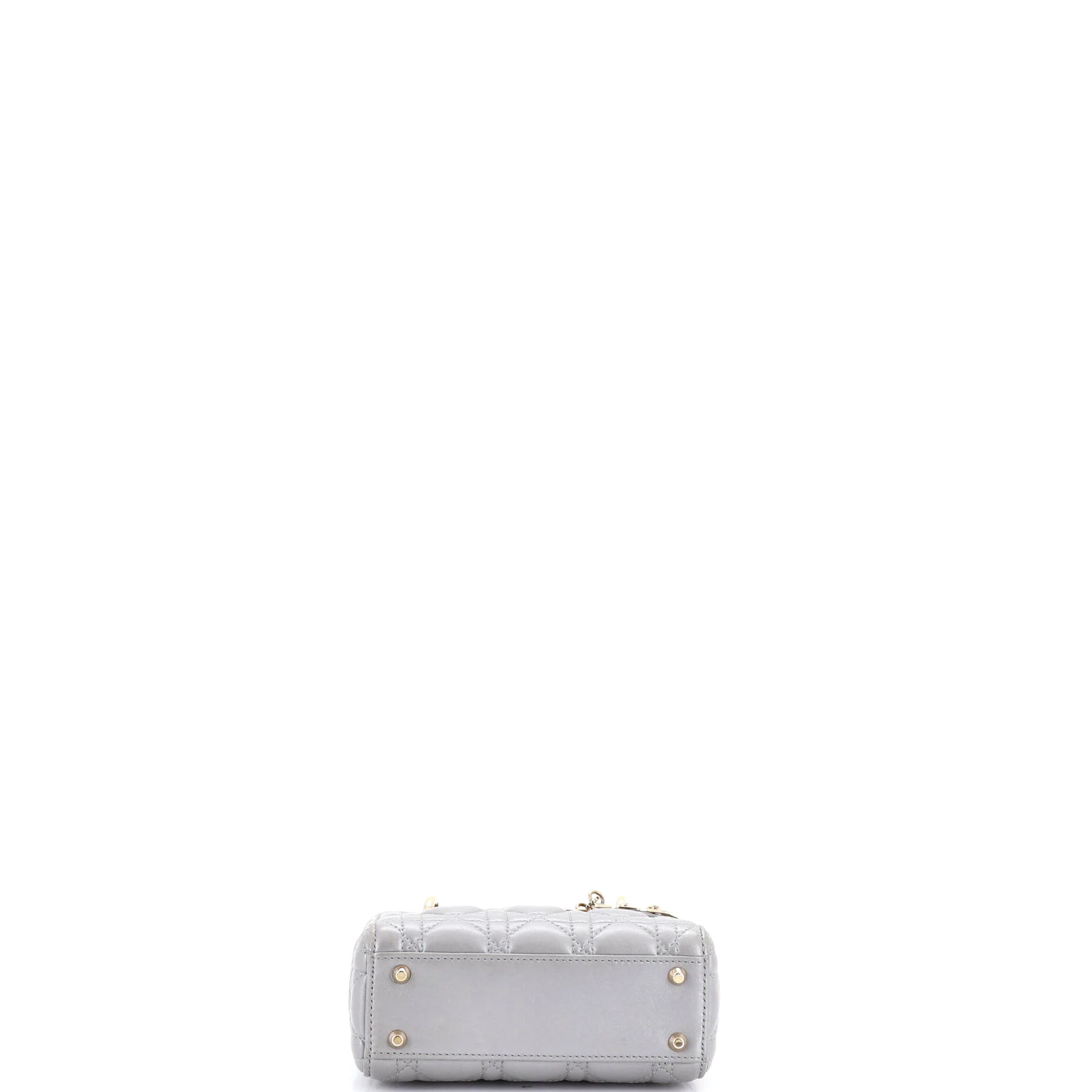 Lady Dior Chain Bag Cannage Quilt Lambskin Mini - Image 4