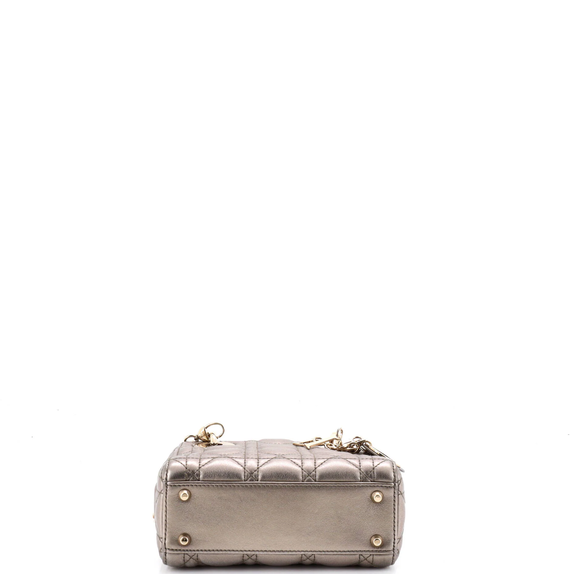 Lady Dior Chain Bag Cannage Quilt Lambskin Mini - Image 4