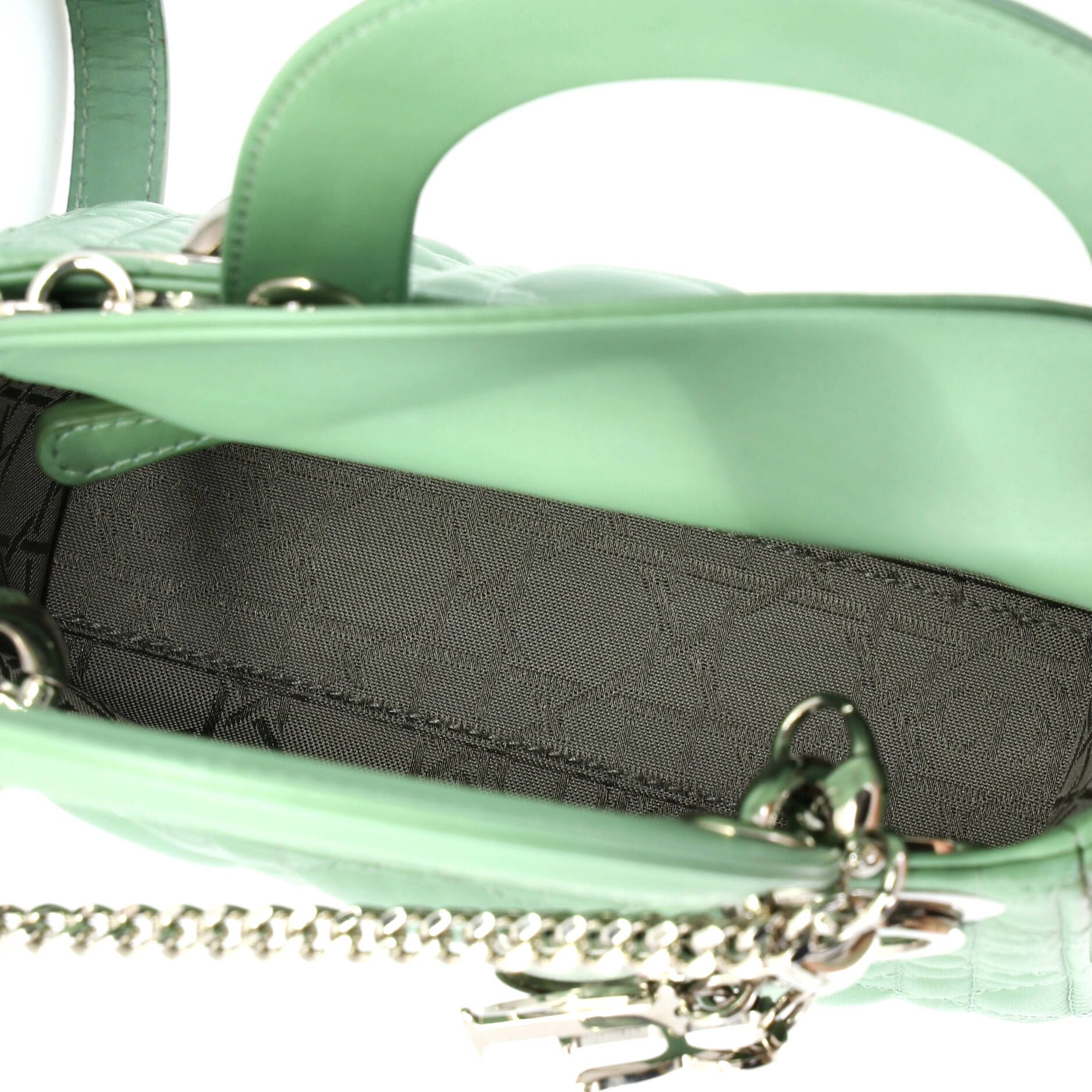 Lady Dior Chain Bag Cannage Quilt Lambskin Mini - Image 5
