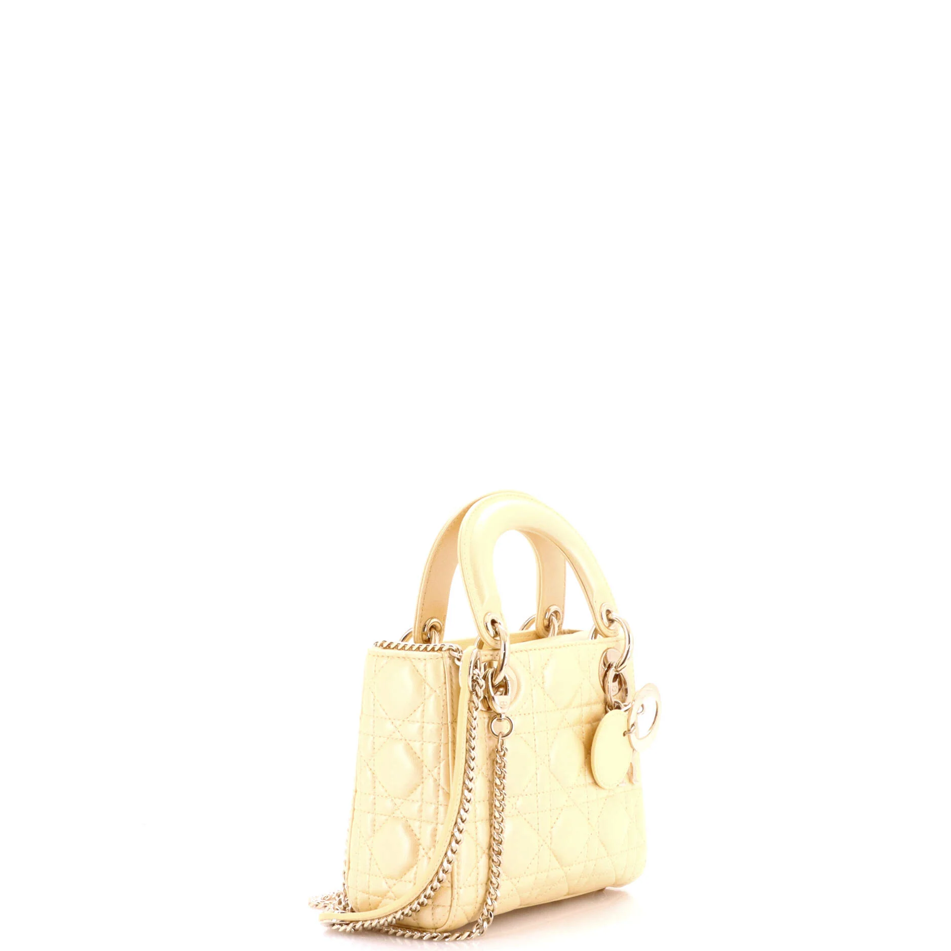 Lady Dior Chain Bag Cannage Quilt Lambskin Mini - Image 2