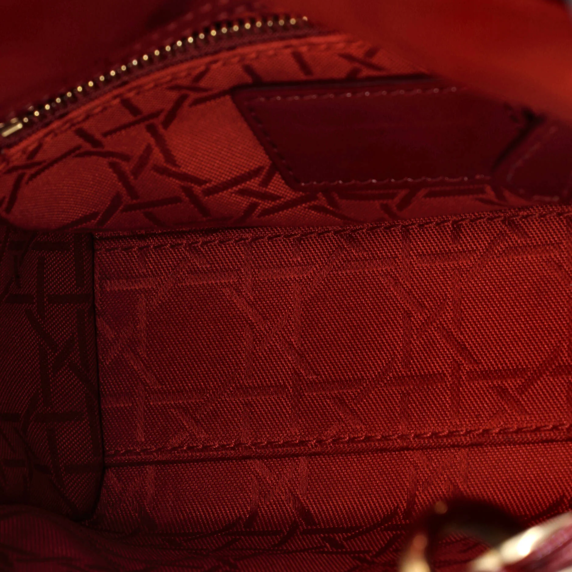 Lady Dior Chain Bag Cannage Quilt Patent Mini - Image 5