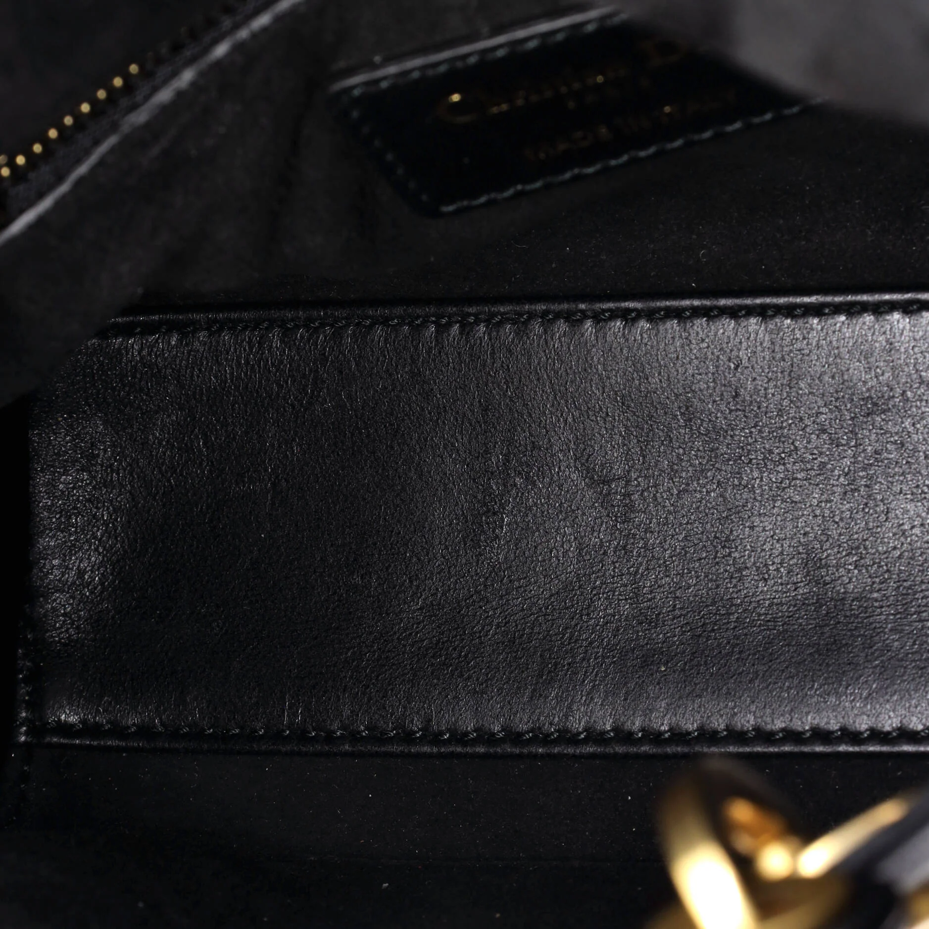 Lady Dior Chain Bag Embroidered Calfskin Mini - Image 5