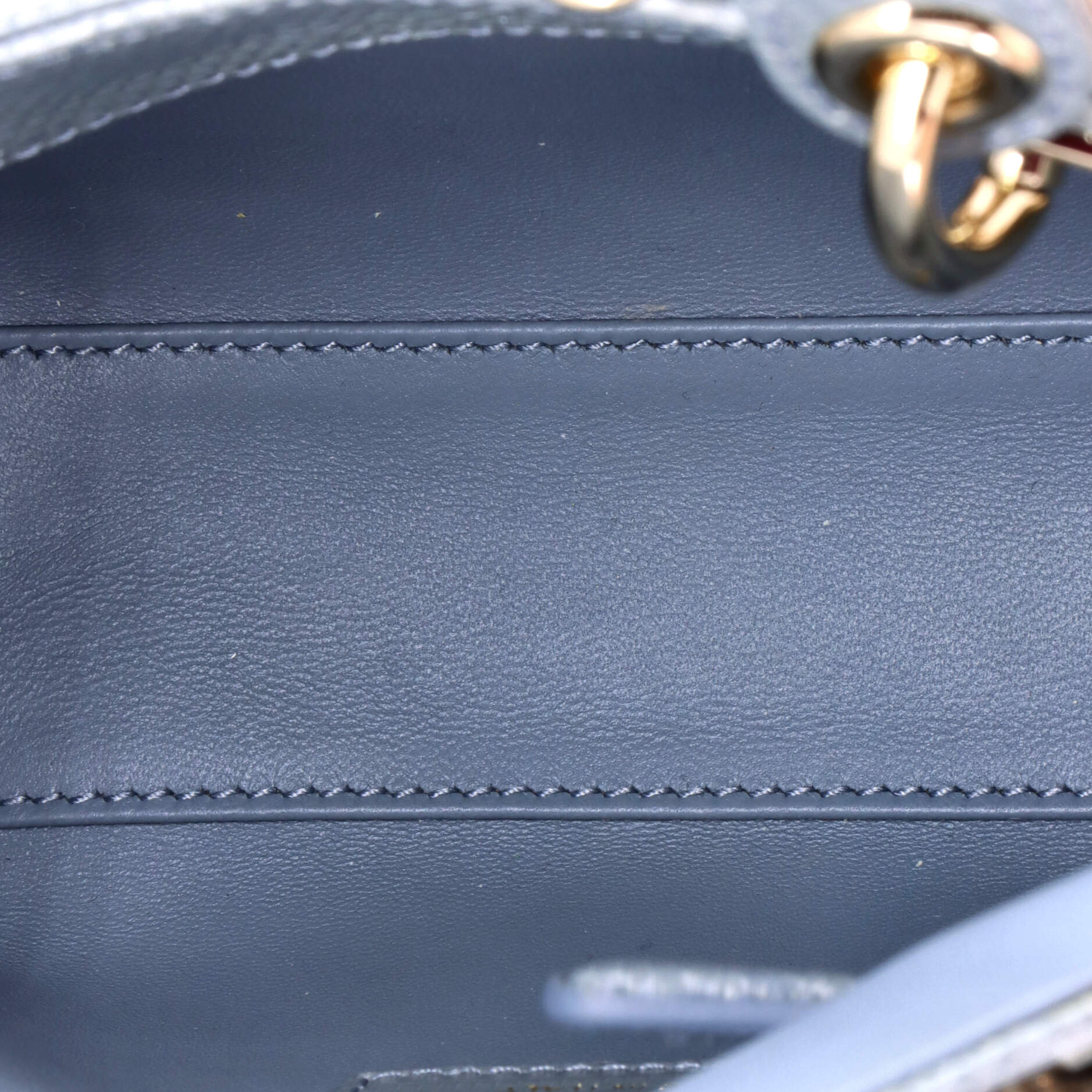 Lady Dior Chain Bag Lizard Mini - Image 5