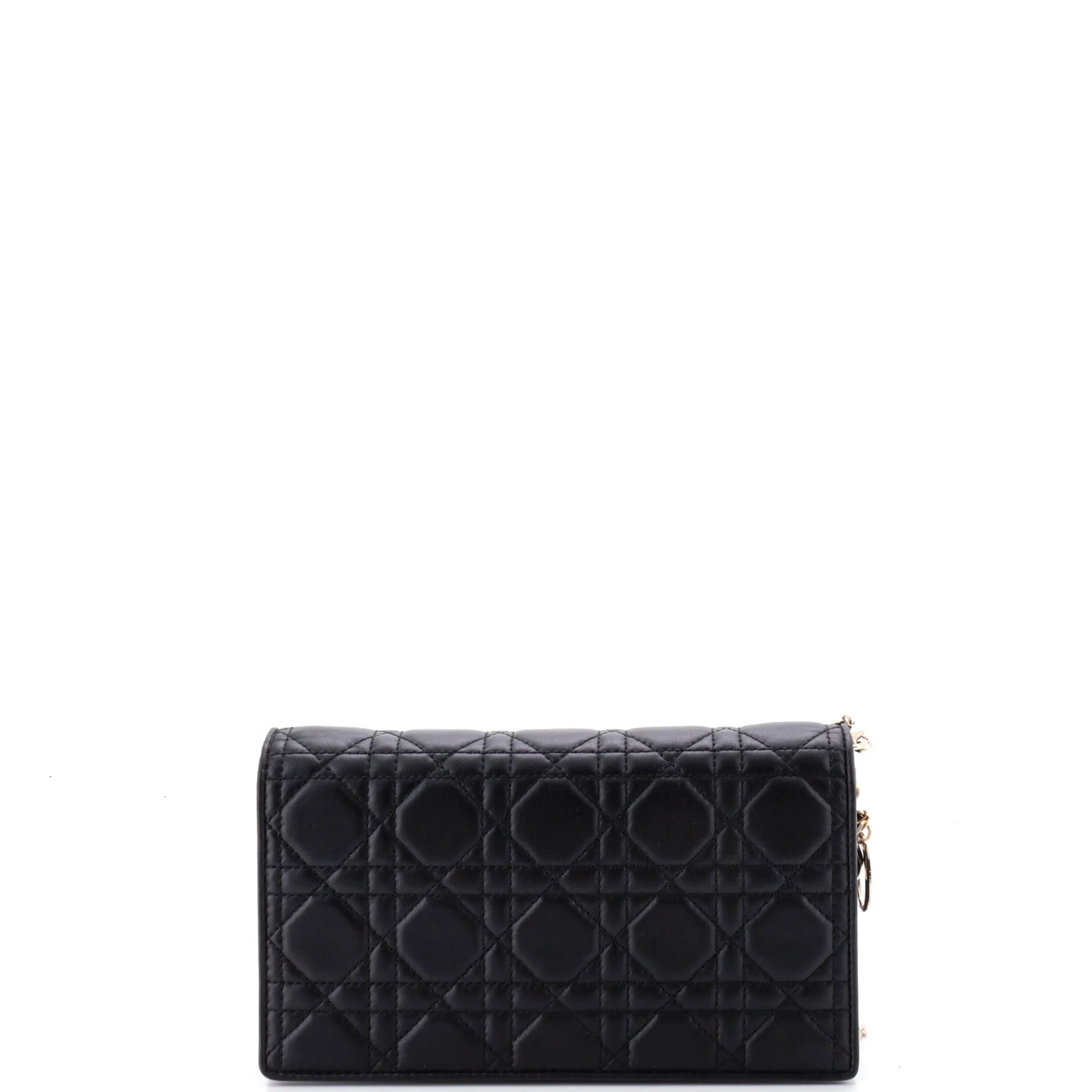 Lady Dior Chain Pouch Cannage Quilt Lambskin - Image 4