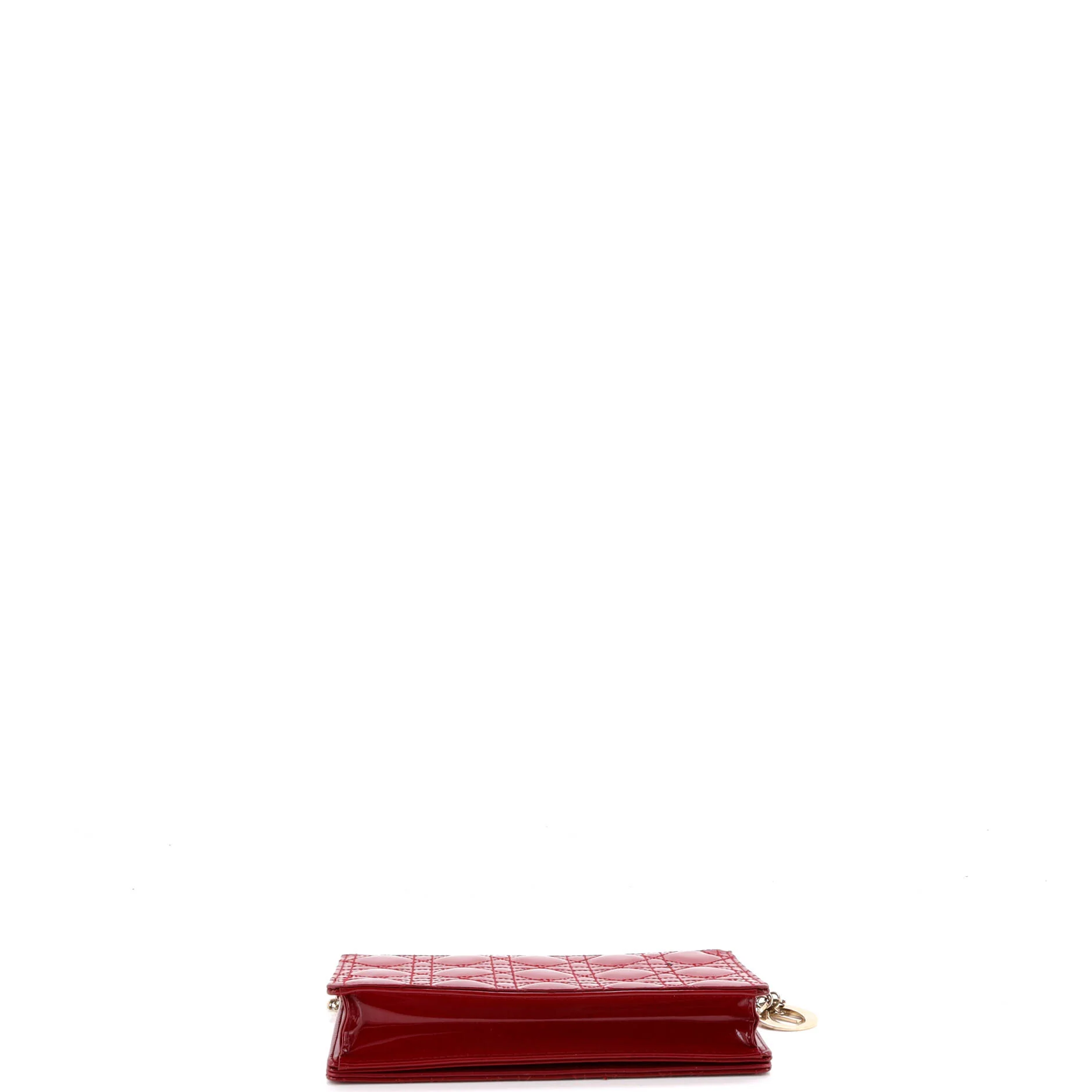 Lady Dior Chain Pouch Cannage Quilt Patent - Image 4