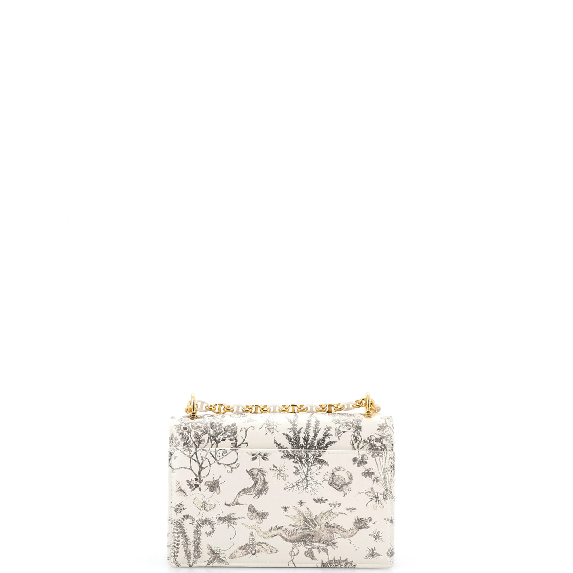 Miss Caro Flap Bag Printed Leather Mini - Image 3