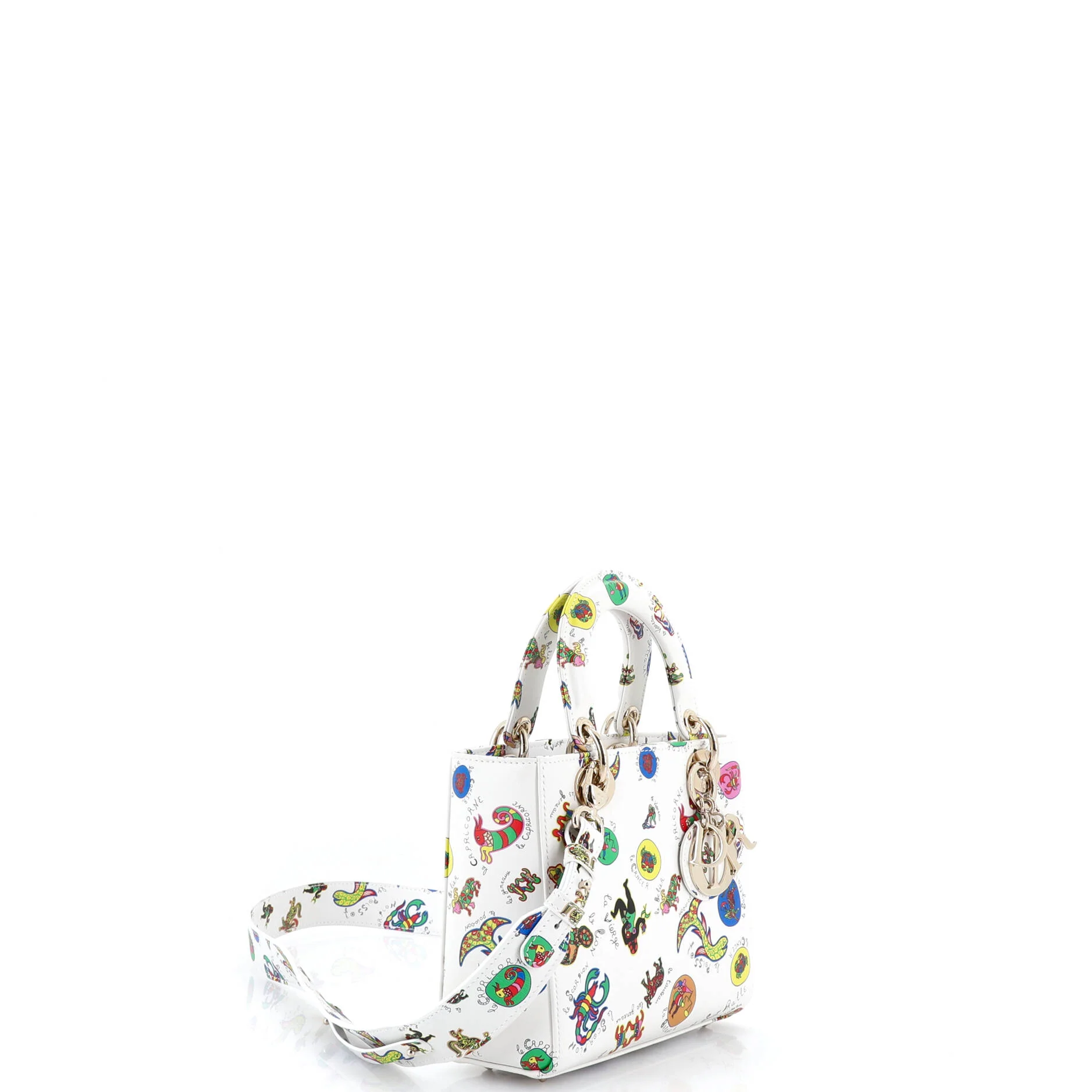 My ABCDior Lady Dior Bag Printed Leather Small - Image 2