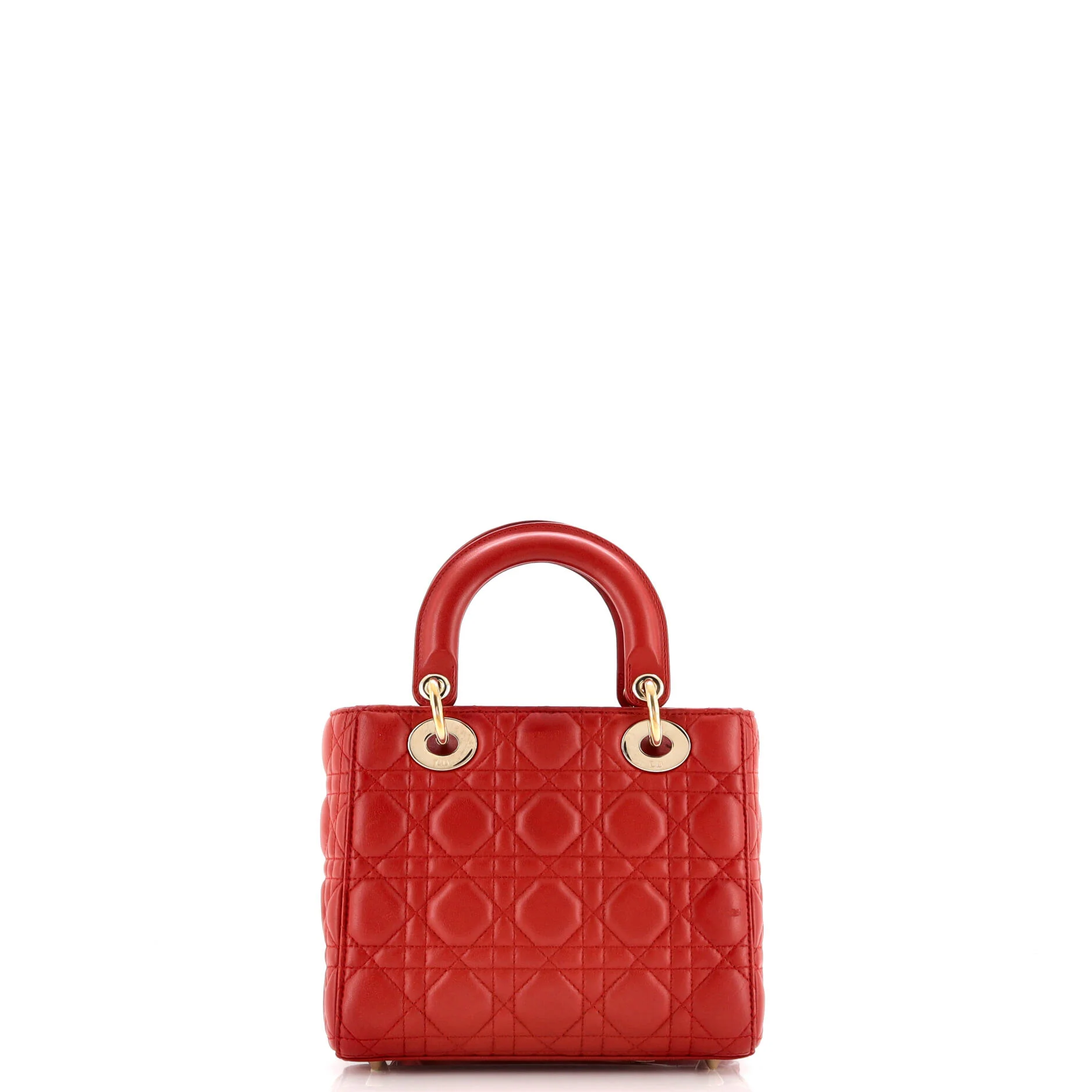 My Lady Dior Bag Cannage Quilt Lambskin - Image 3