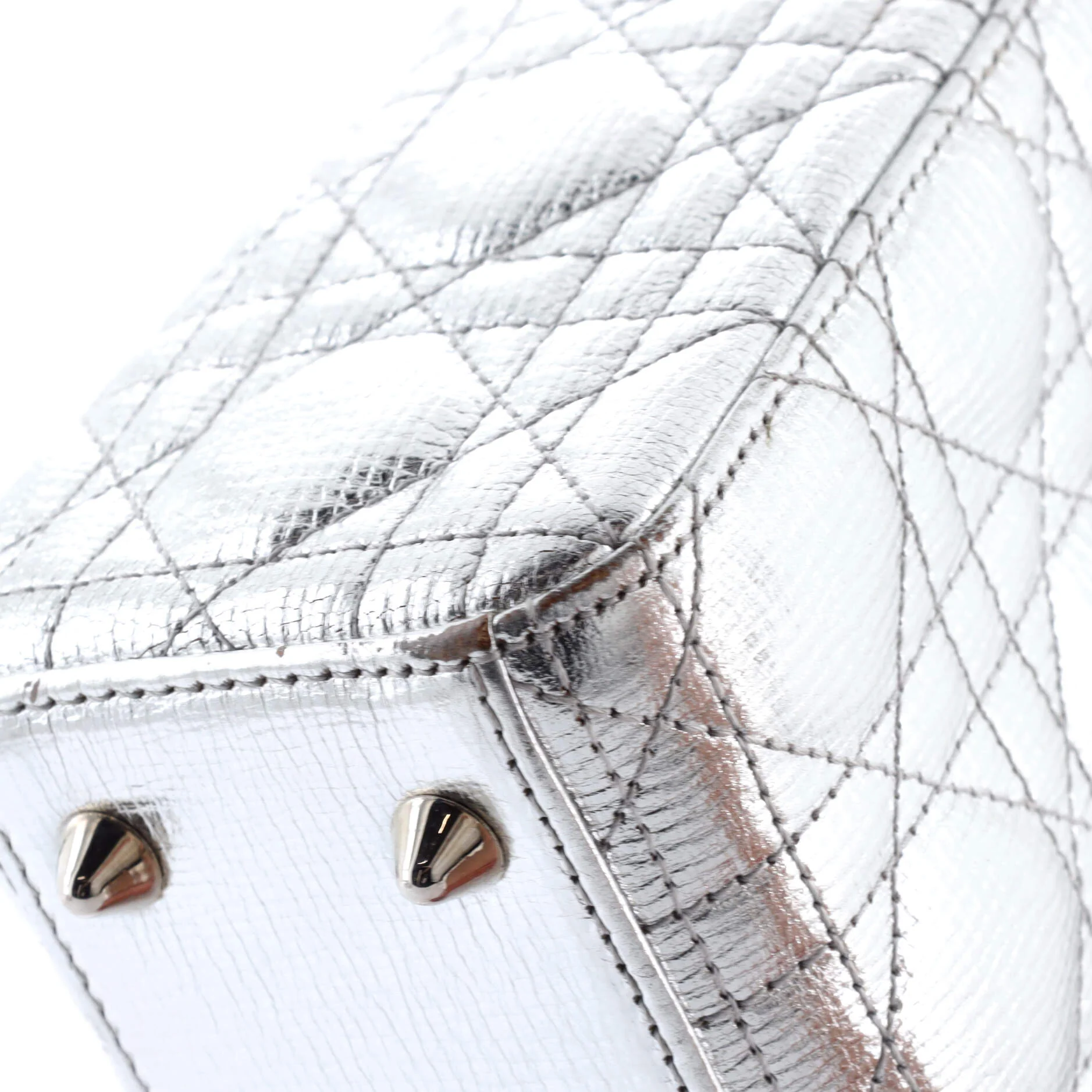My Lady Dior Bag Cannage Quilted Leather - Image 6