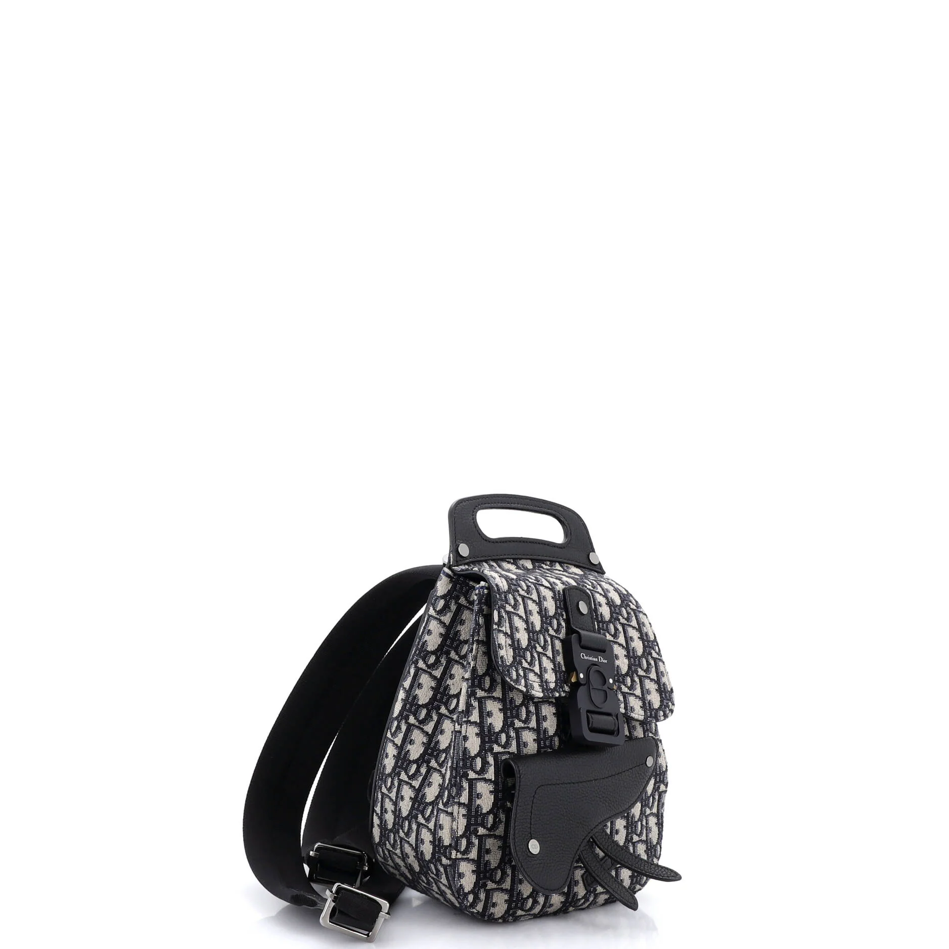 Saddle Backpack Oblique Canvas Mini - Image 2