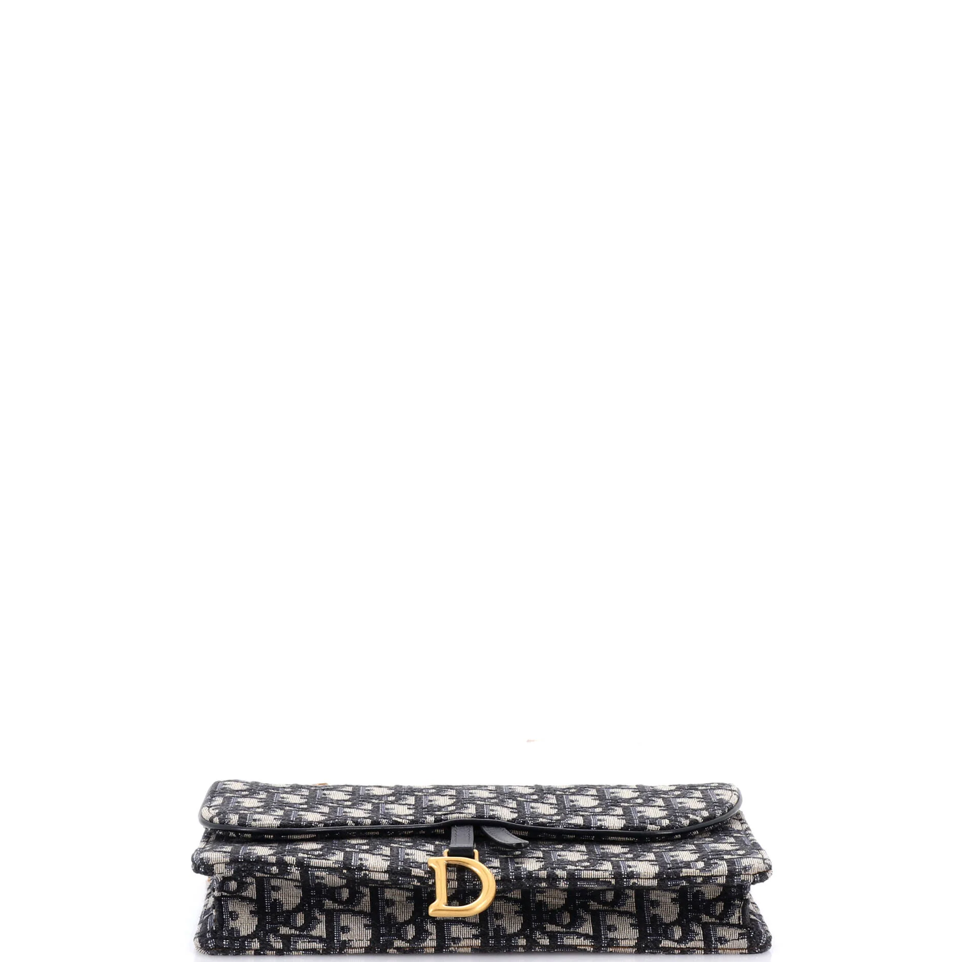Saddle Chain Clutch Oblique Canvas - Image 4