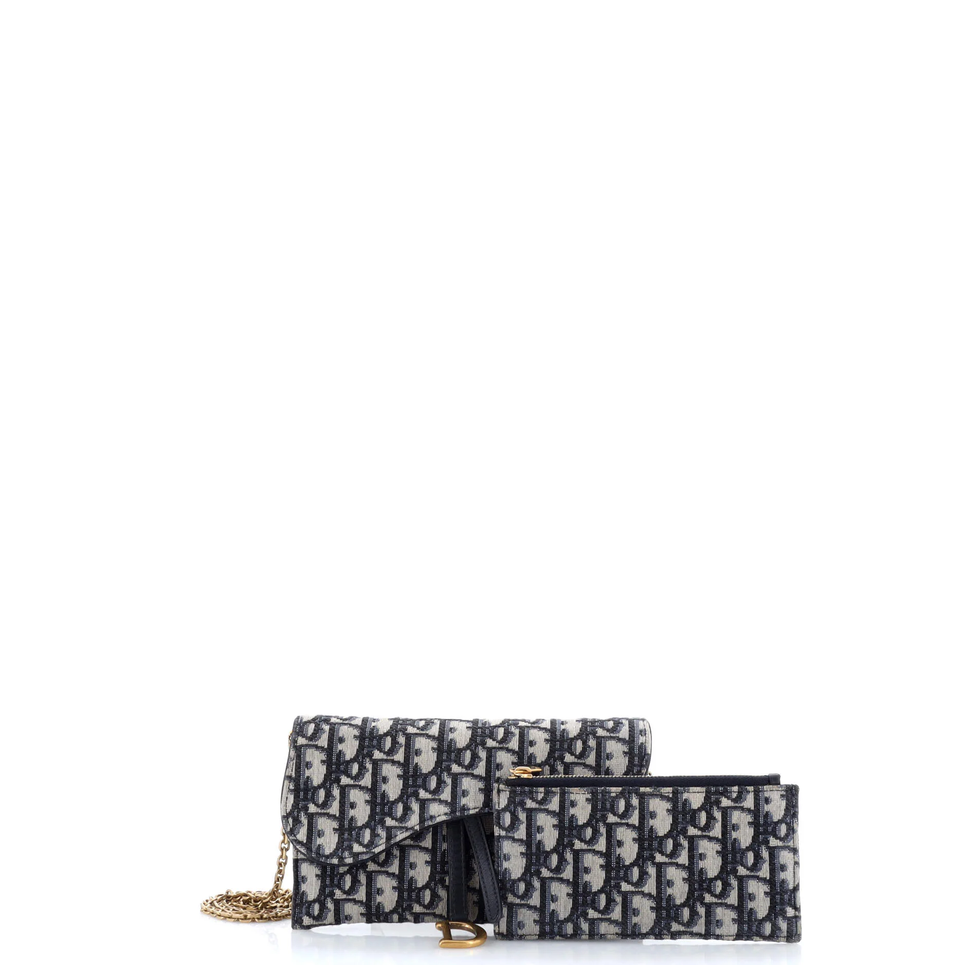 Saddle Chain Wallet Oblique Canvas - Image 2