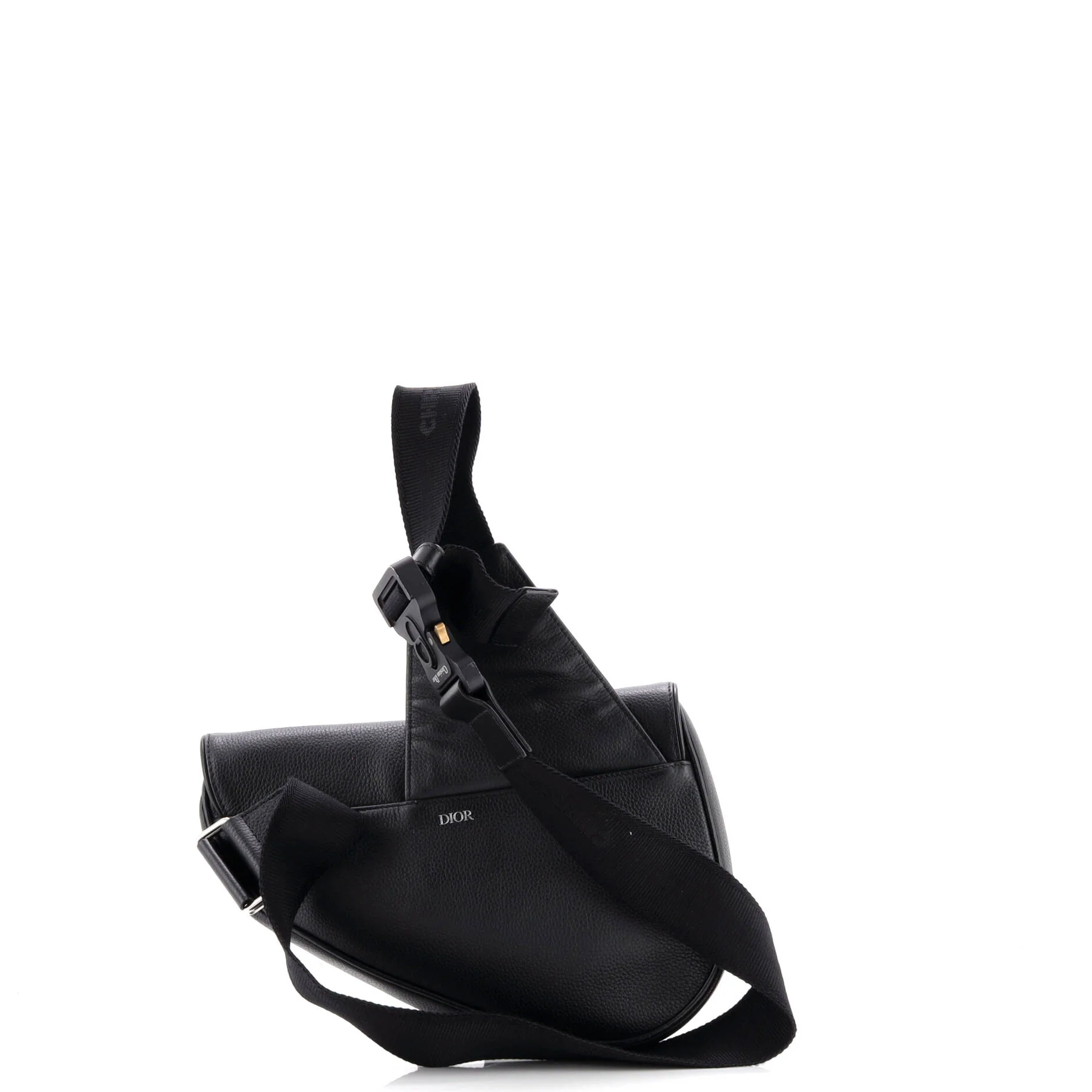 Saddle Crossbody Bag Leather - Image 3