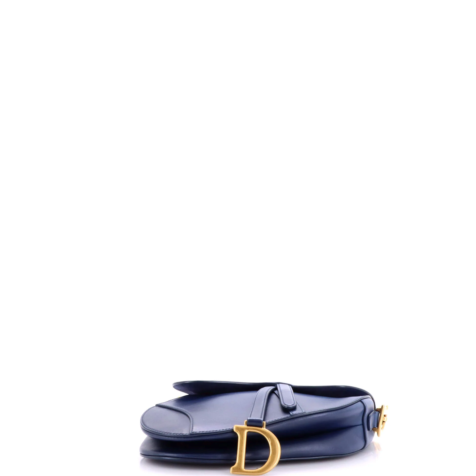Saddle Handbag Gradient Leather Medium - Image 4