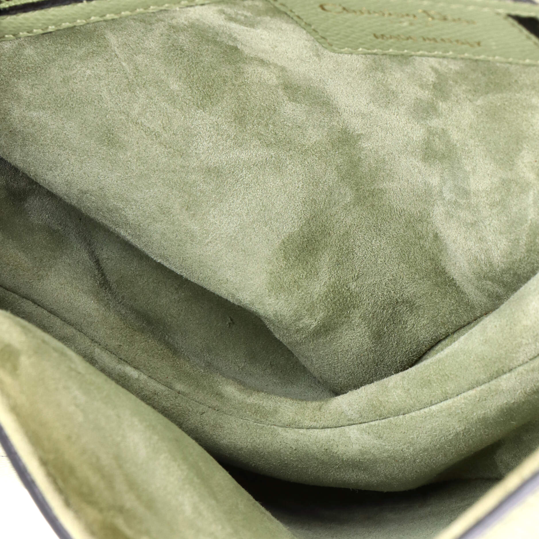 Saddle Handbag Leather Medium - Image 5