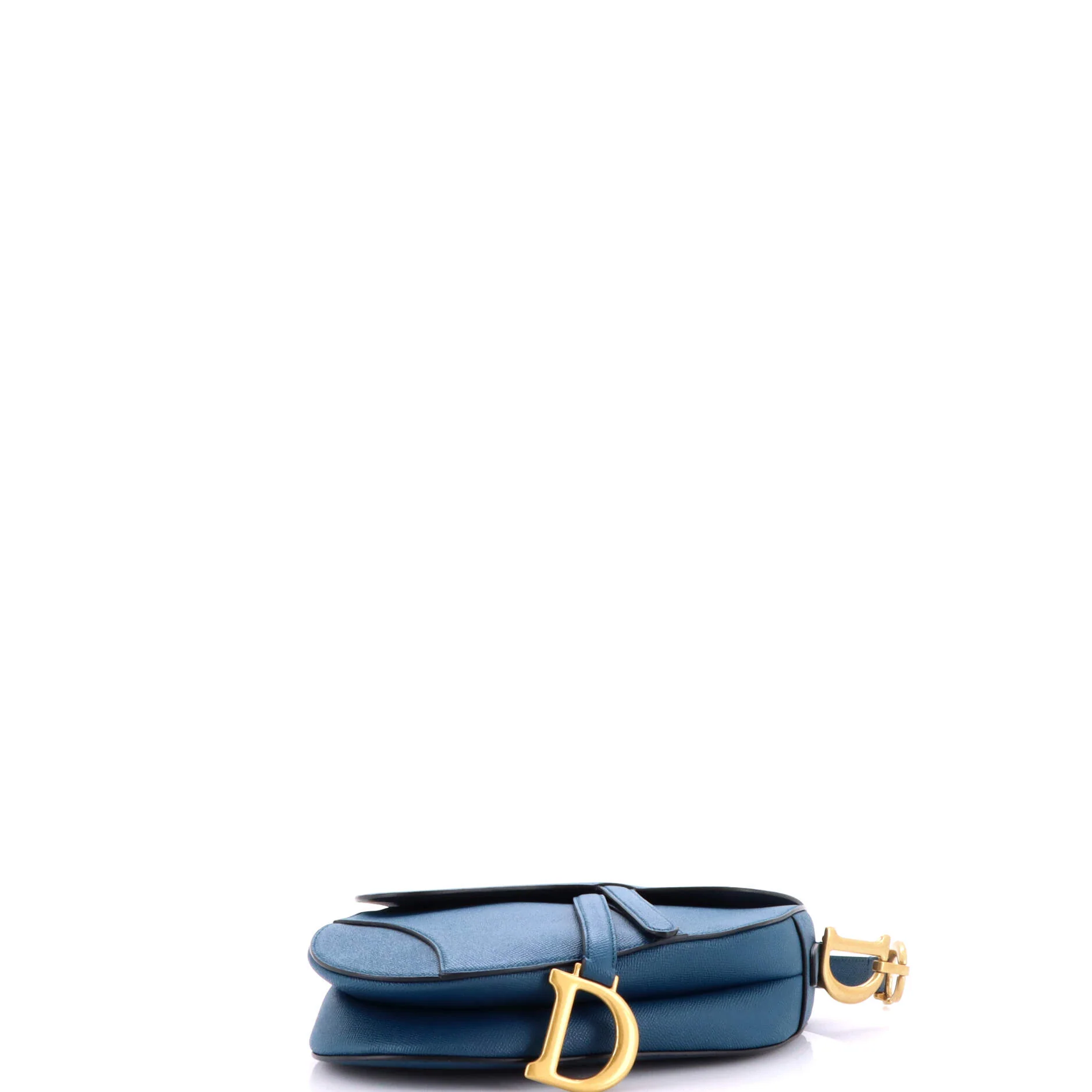 Saddle Handbag Leather Medium - Image 4