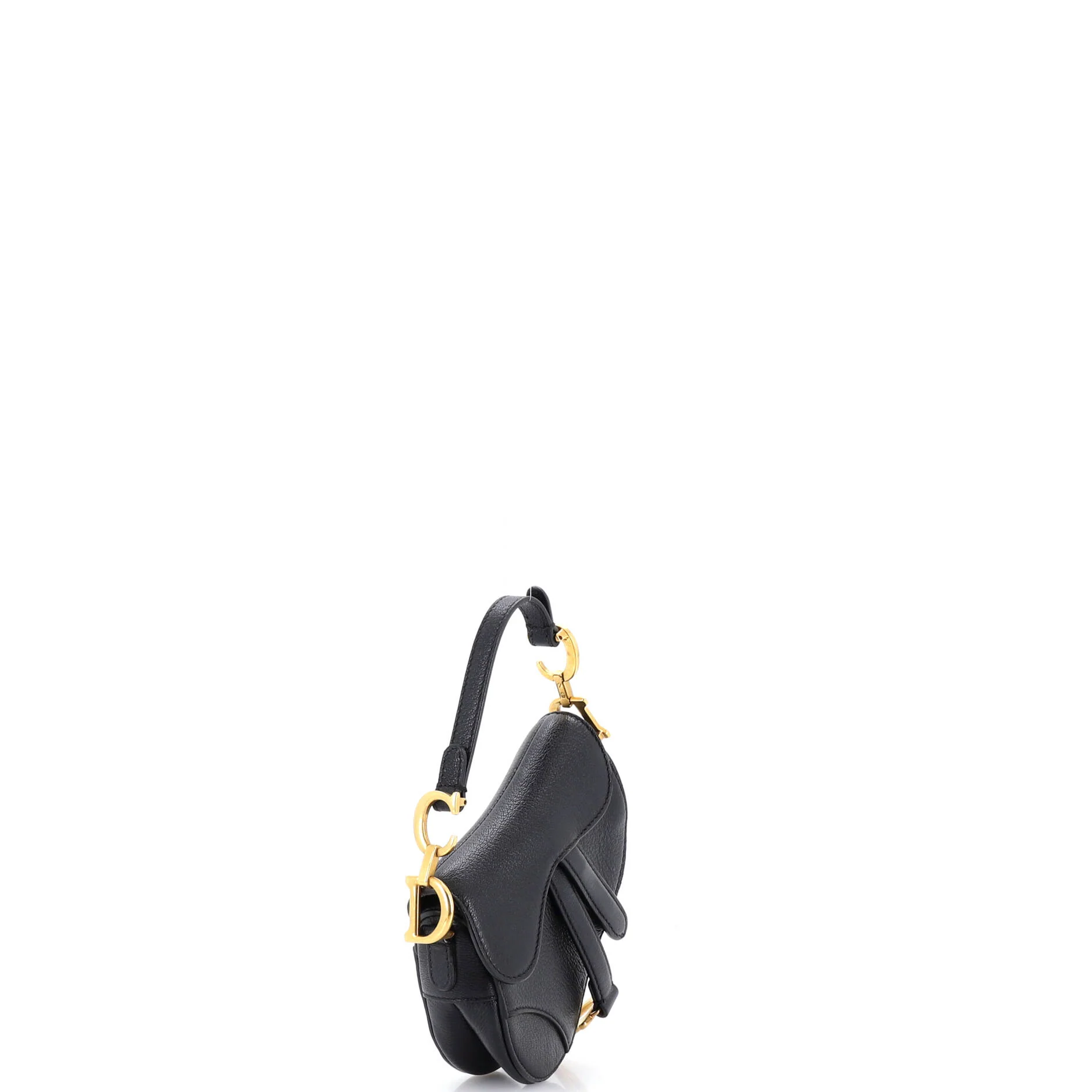 Saddle Handbag Leather Micro - Image 2