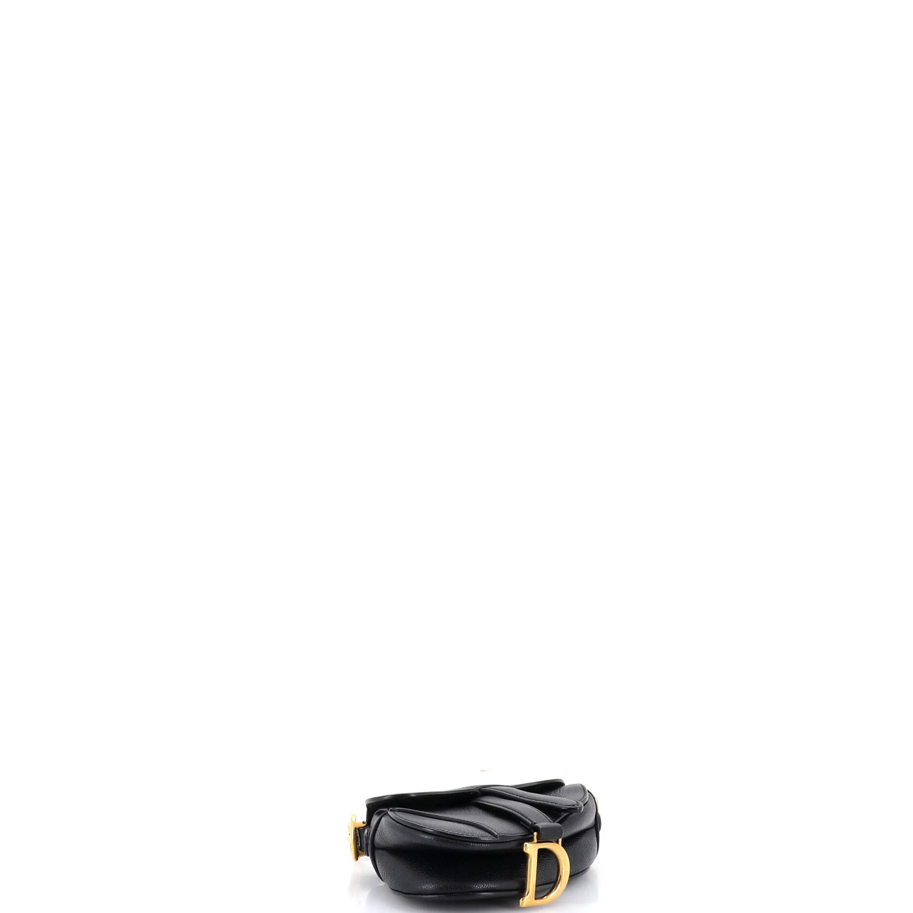 Saddle Handbag Leather Micro - Image 4