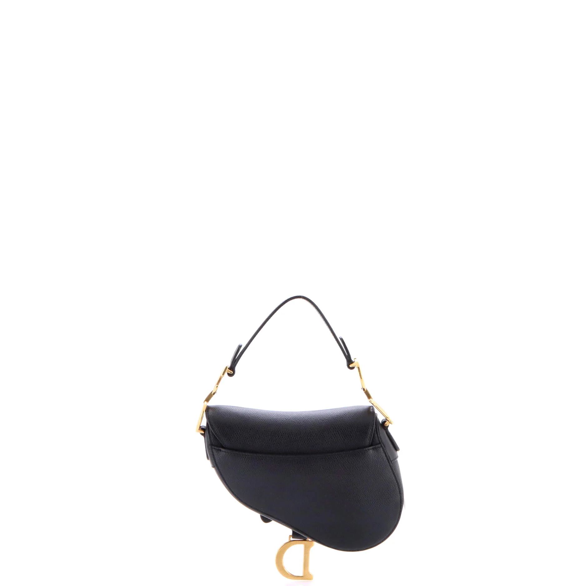Saddle Handbag Leather Mini - Image 3