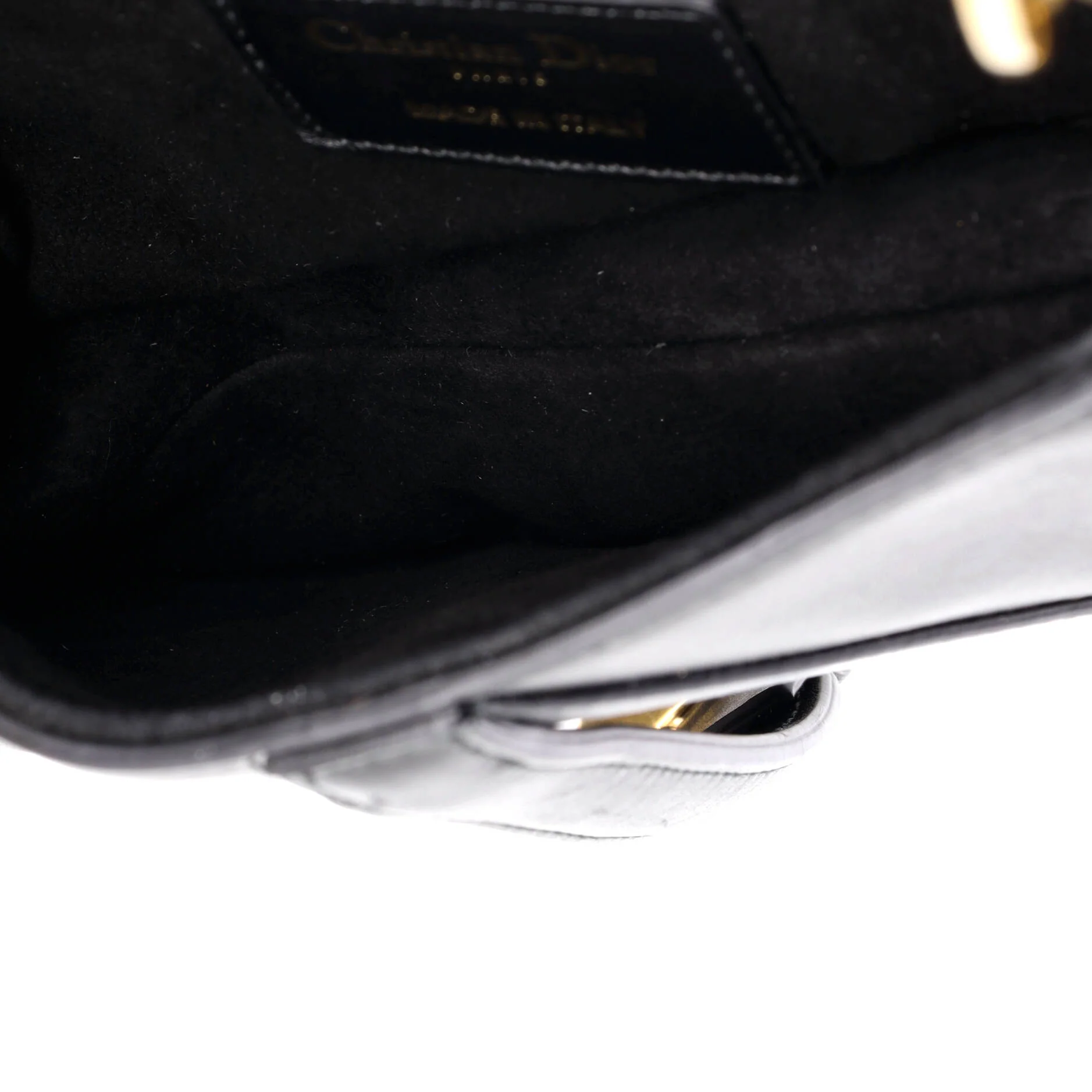 Saddle Handbag Leather Mini - Image 5