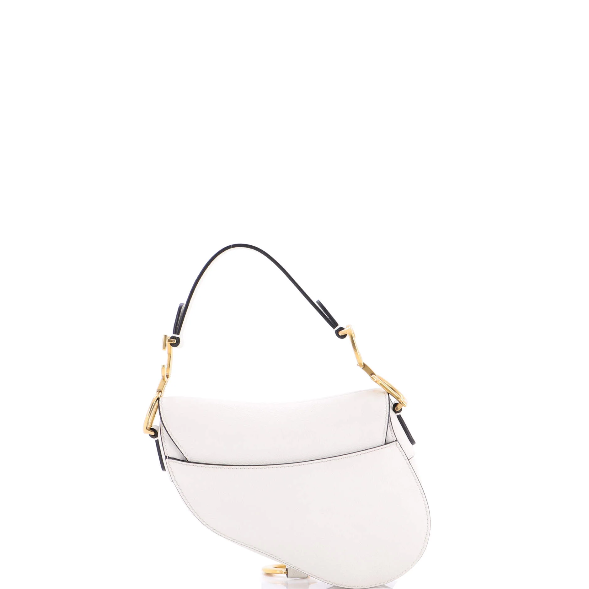 Saddle Handbag Leather Mini - Image 3