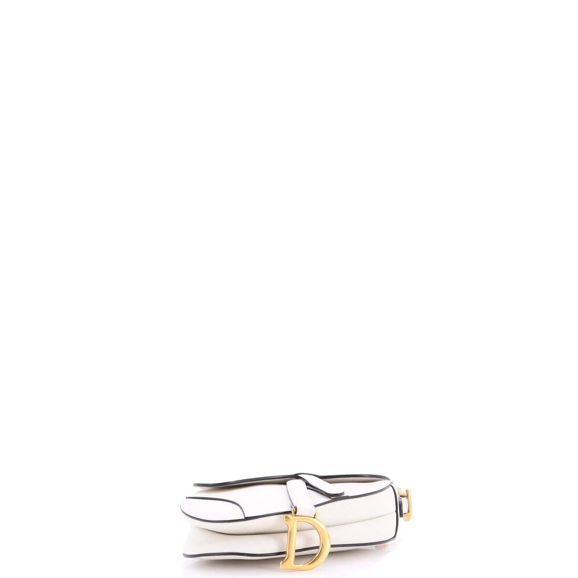 Saddle Handbag Leather Mini - Image 4