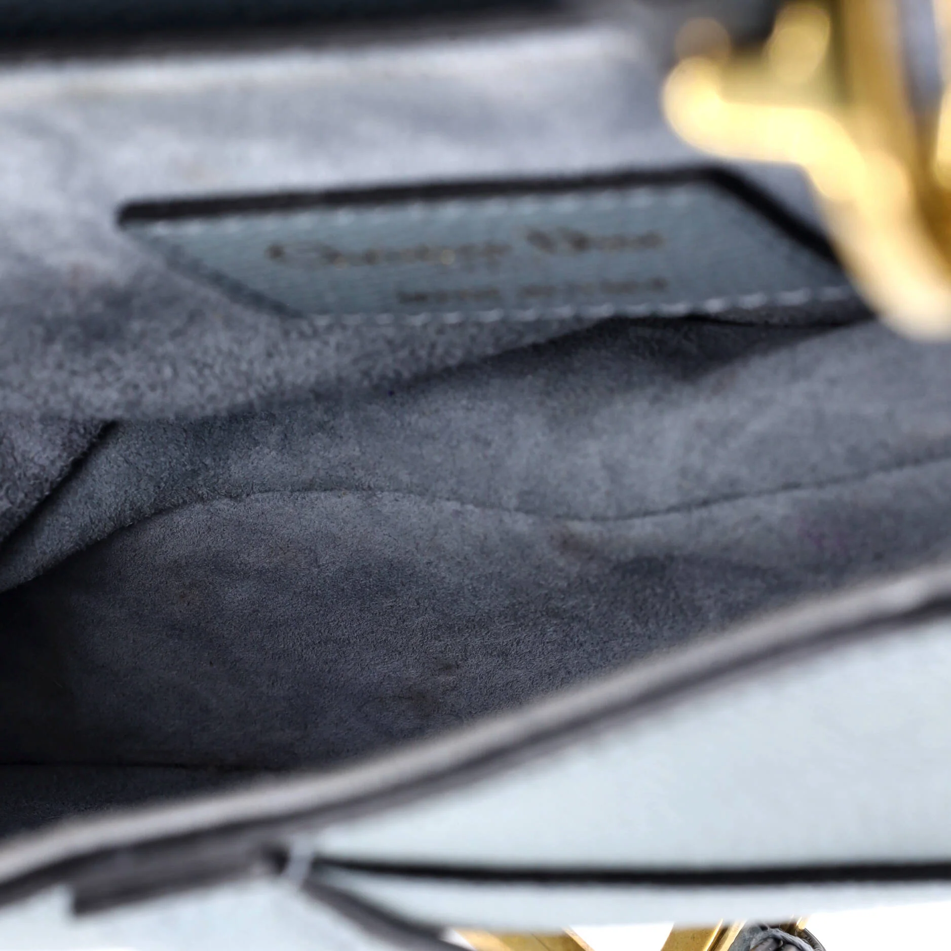 Saddle Handbag Leather Mini - Image 5