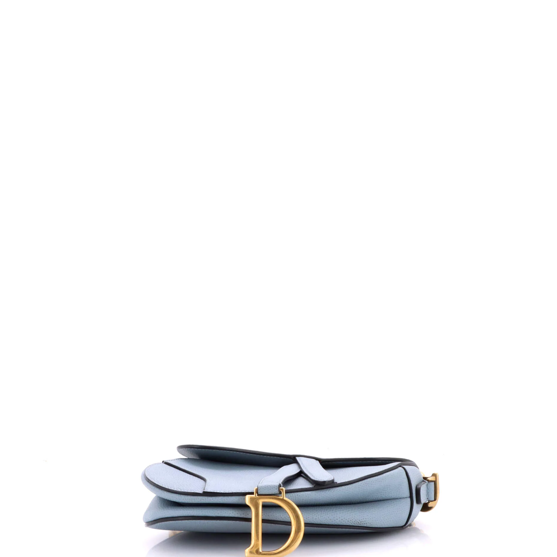 Saddle Handbag Leather Mini - Image 4