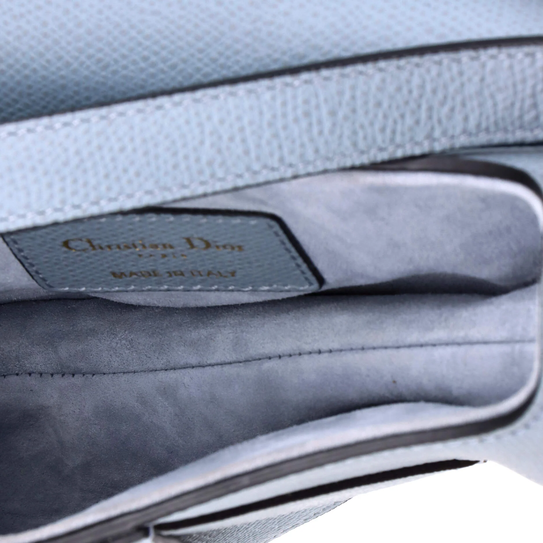 Saddle Handbag Leather Mini - Image 5