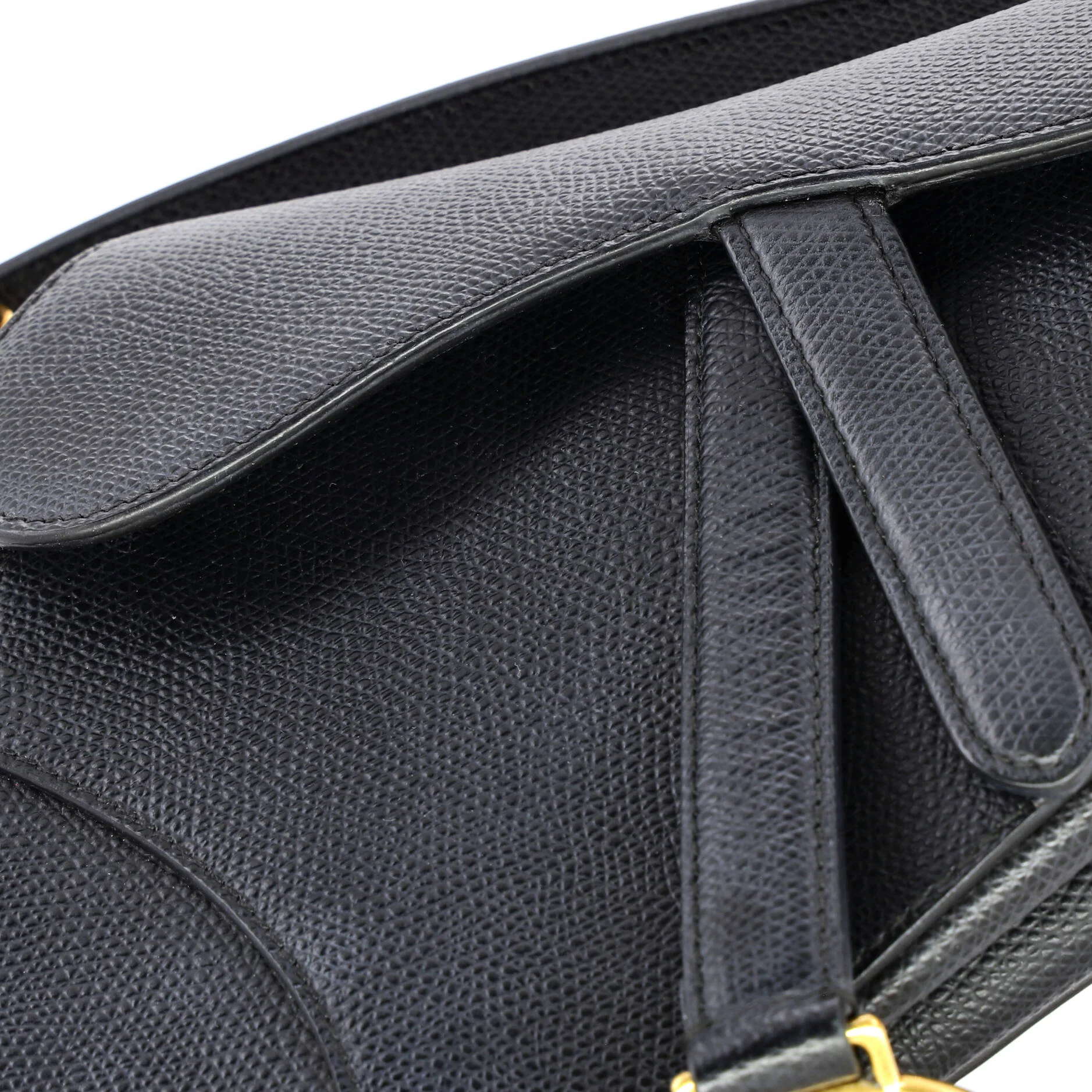 Saddle Handbag Leather Mini - Image 7