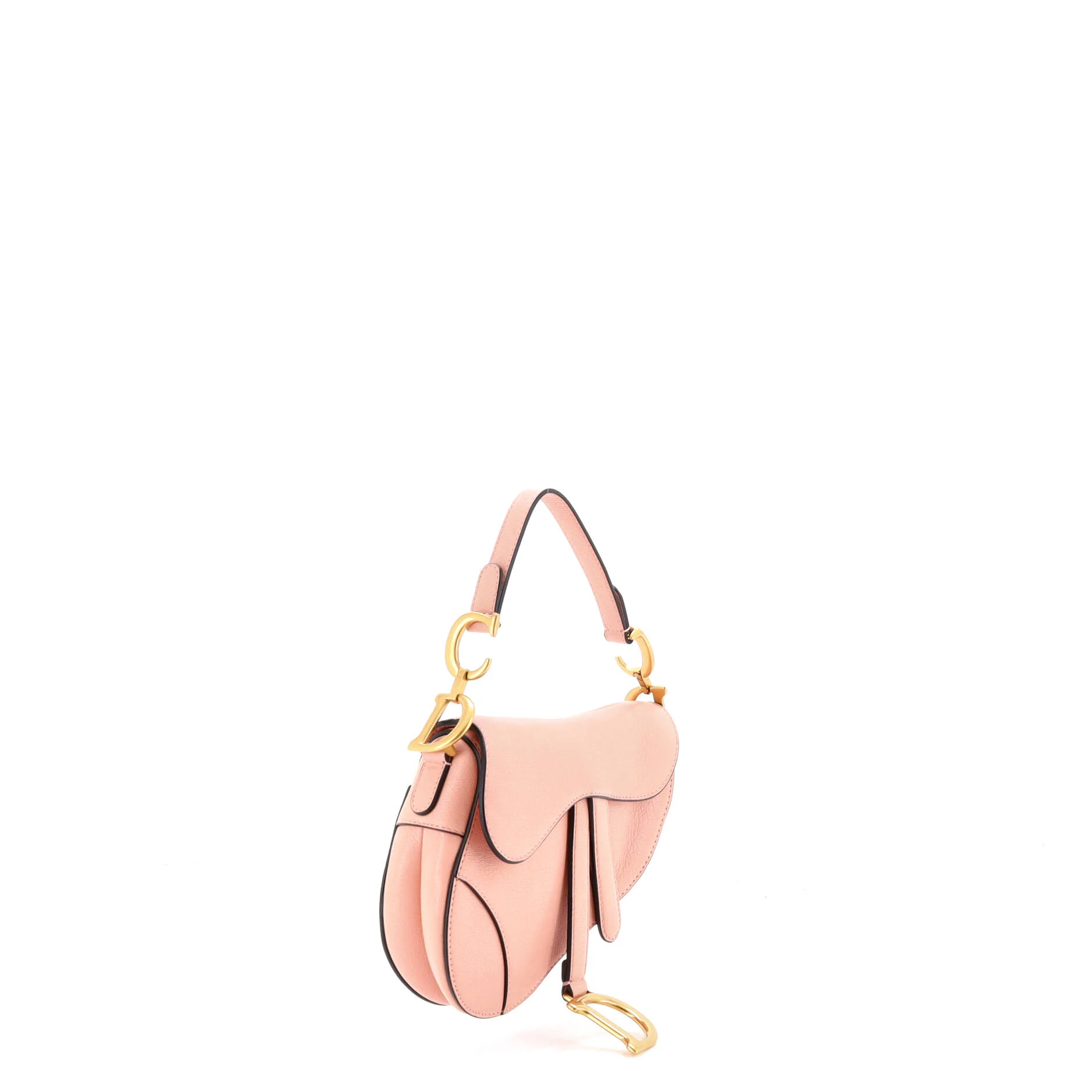 Saddle Handbag Leather Mini - Image 2