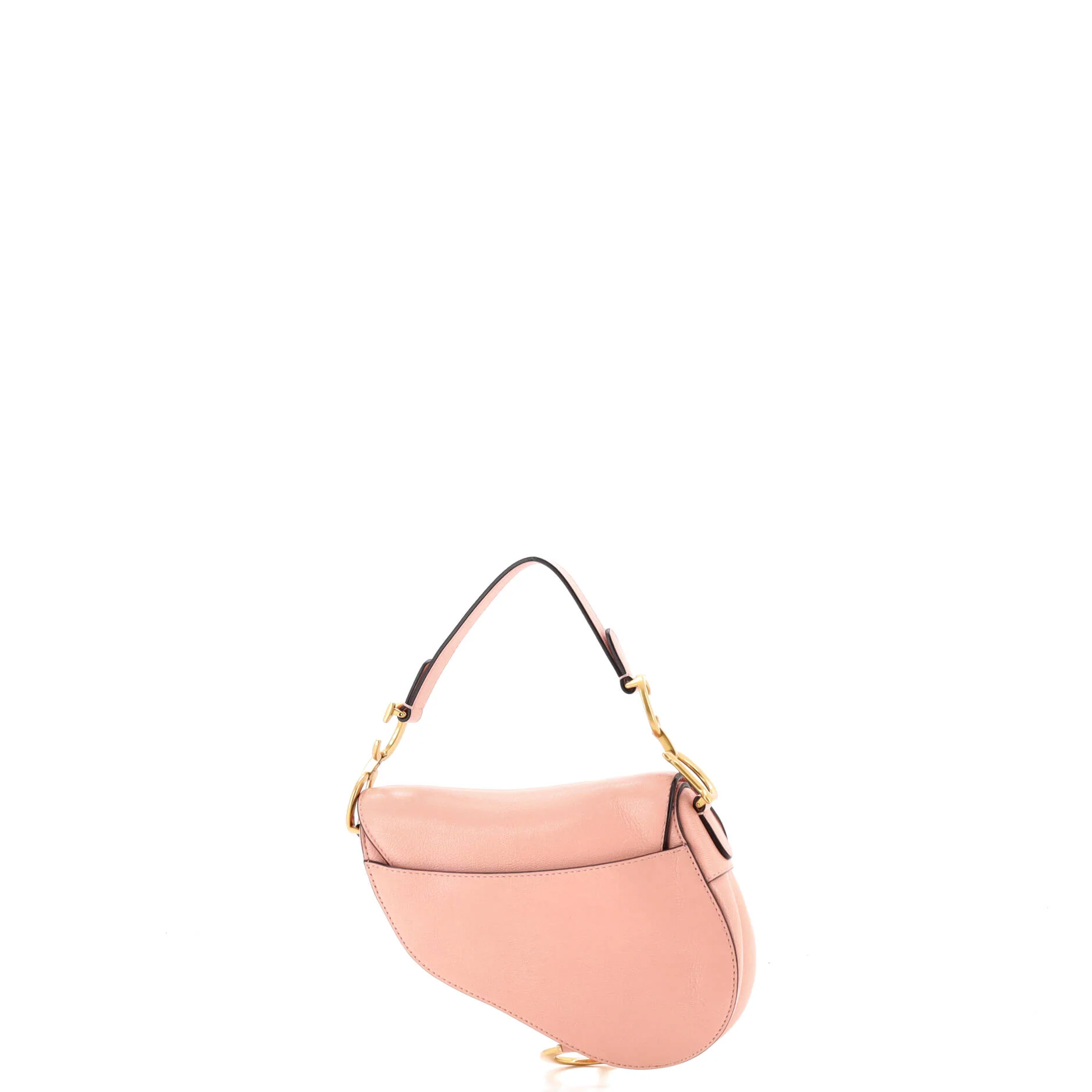 Saddle Handbag Leather Mini - Image 3