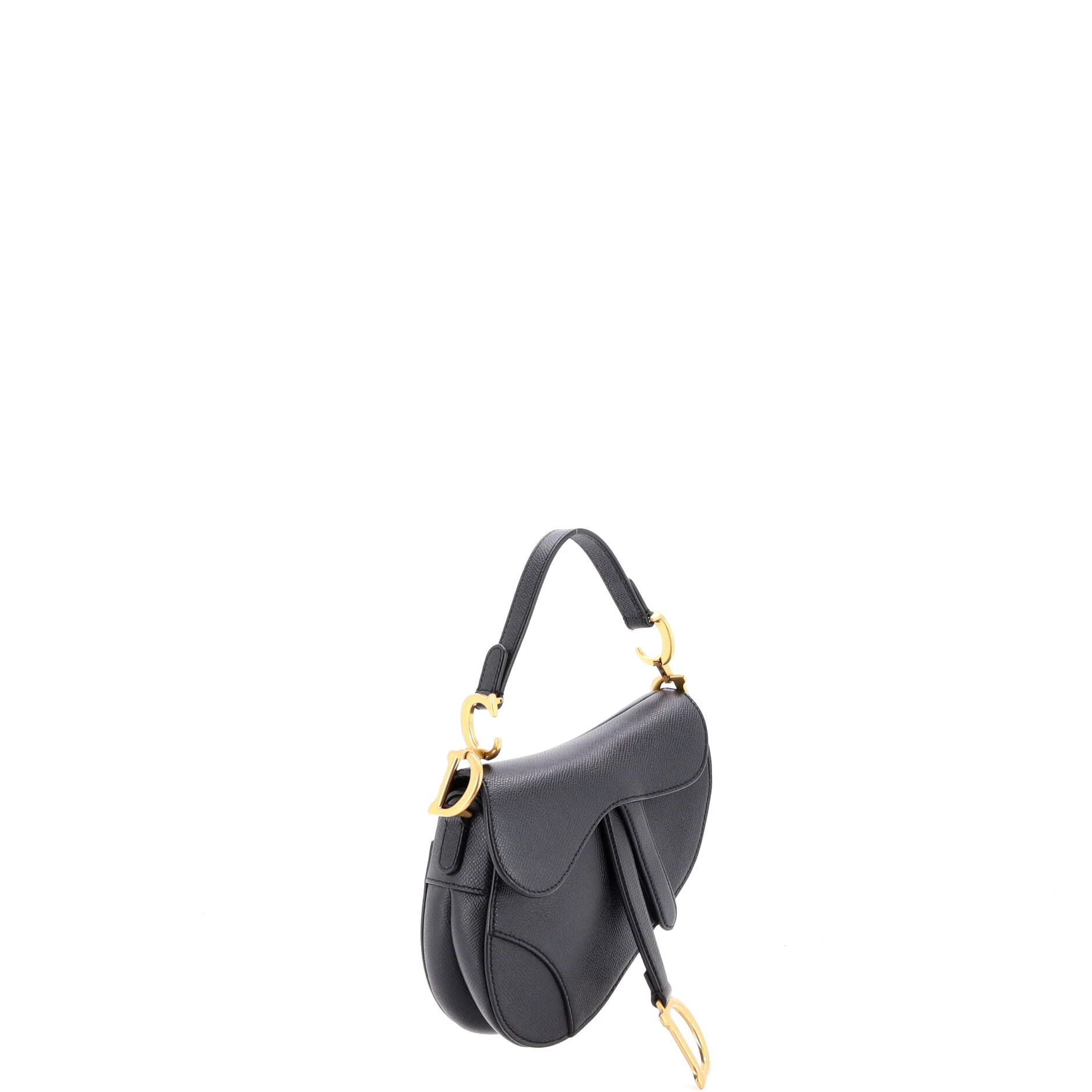 Saddle Handbag Leather Mini - Image 2