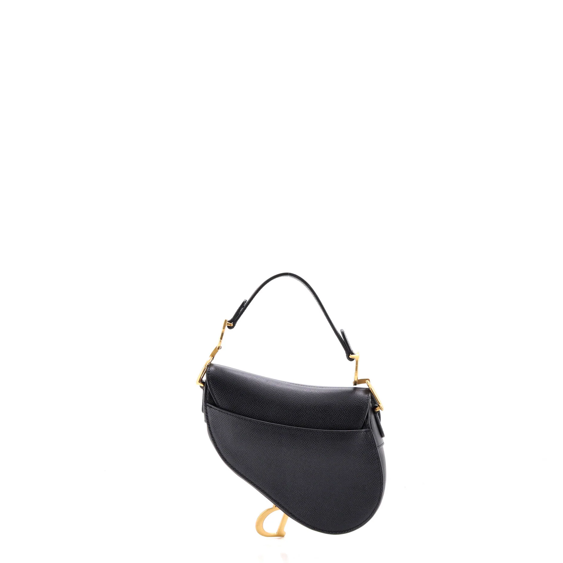 Saddle Handbag Leather Mini - Image 3