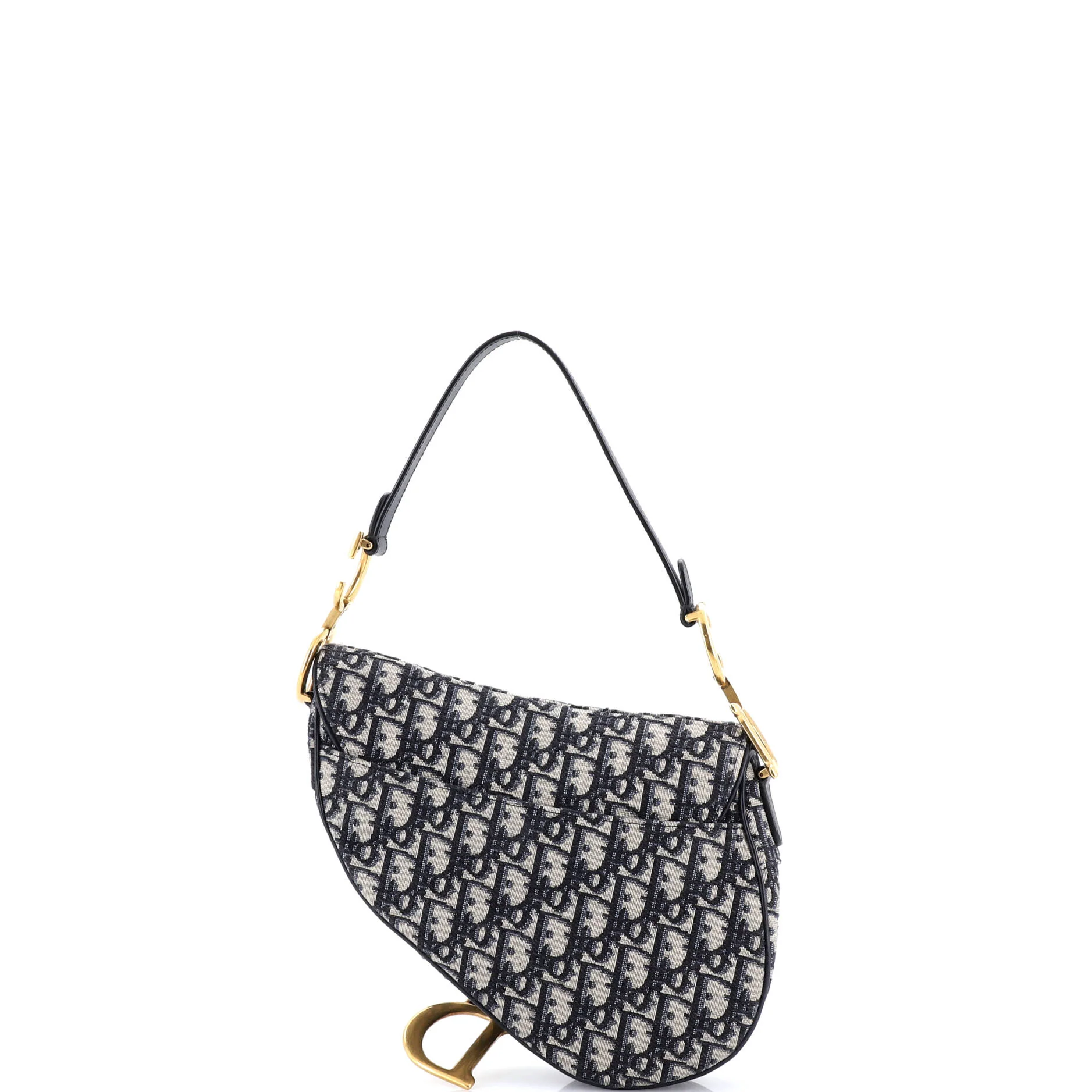 Saddle Handbag Oblique Canvas Medium - Image 4