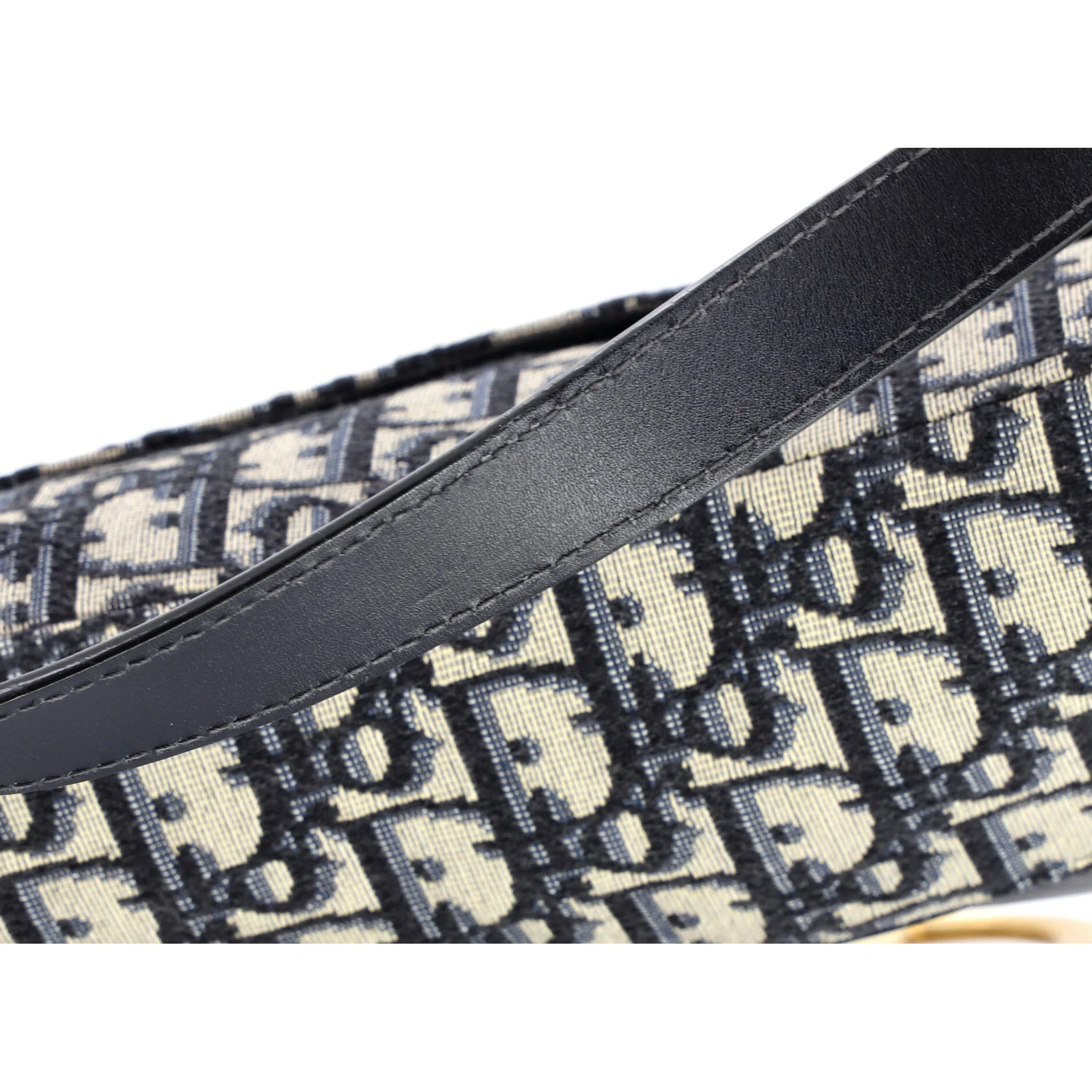 Saddle Handbag Oblique Canvas Medium - Image 7