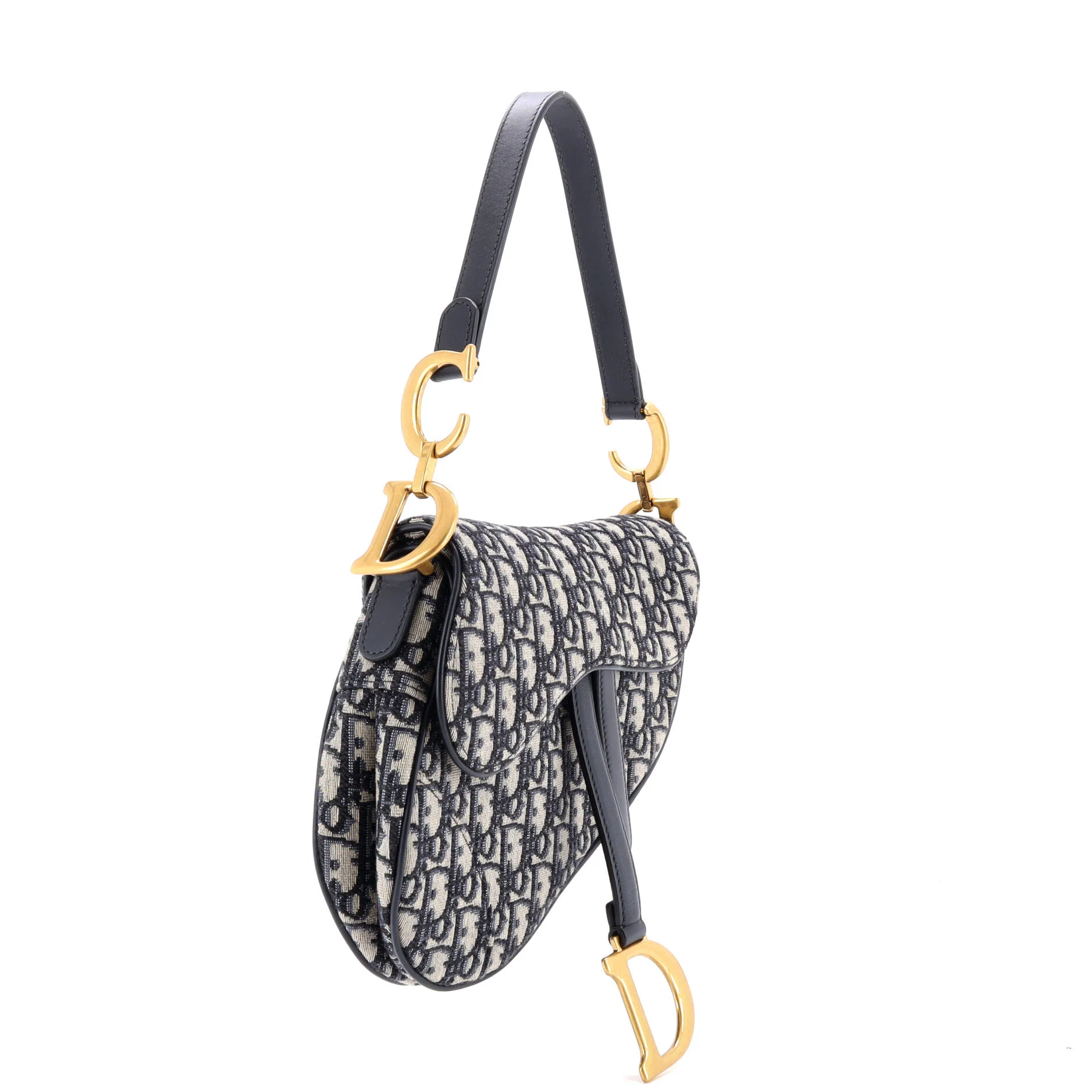 Saddle Handbag Oblique Canvas Medium - Image 2