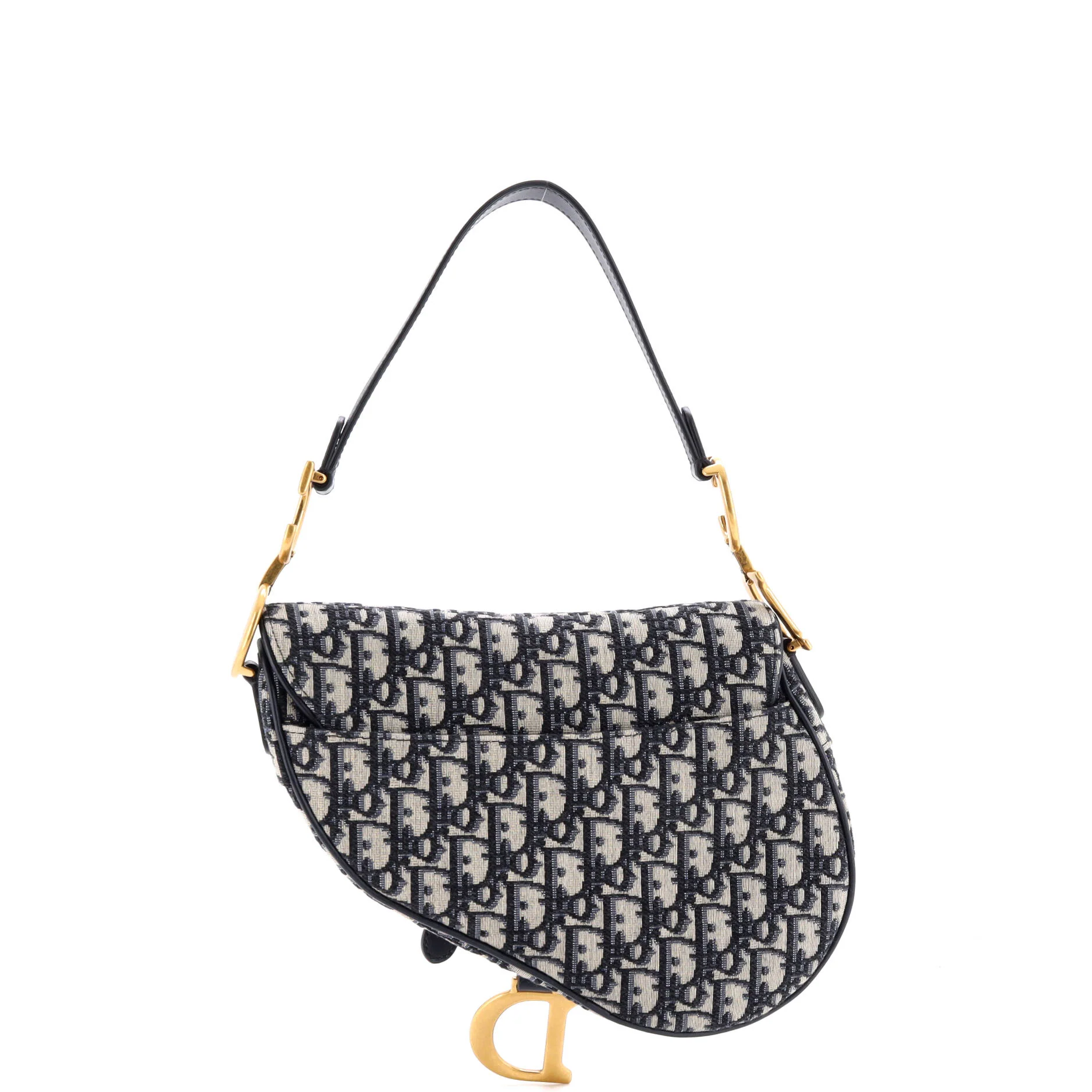 Saddle Handbag Oblique Canvas Medium - Image 3