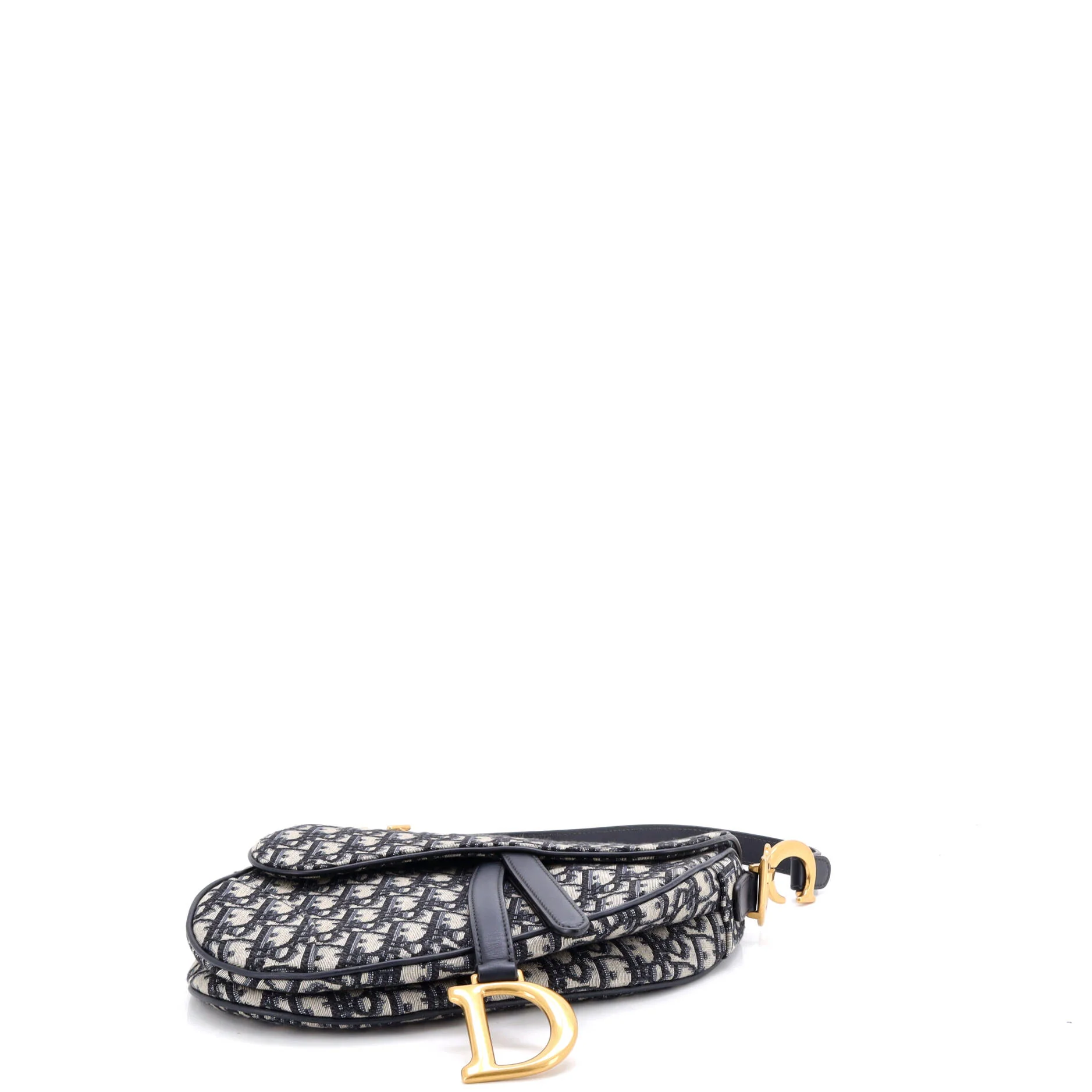 Saddle Handbag Oblique Canvas Medium - Image 4