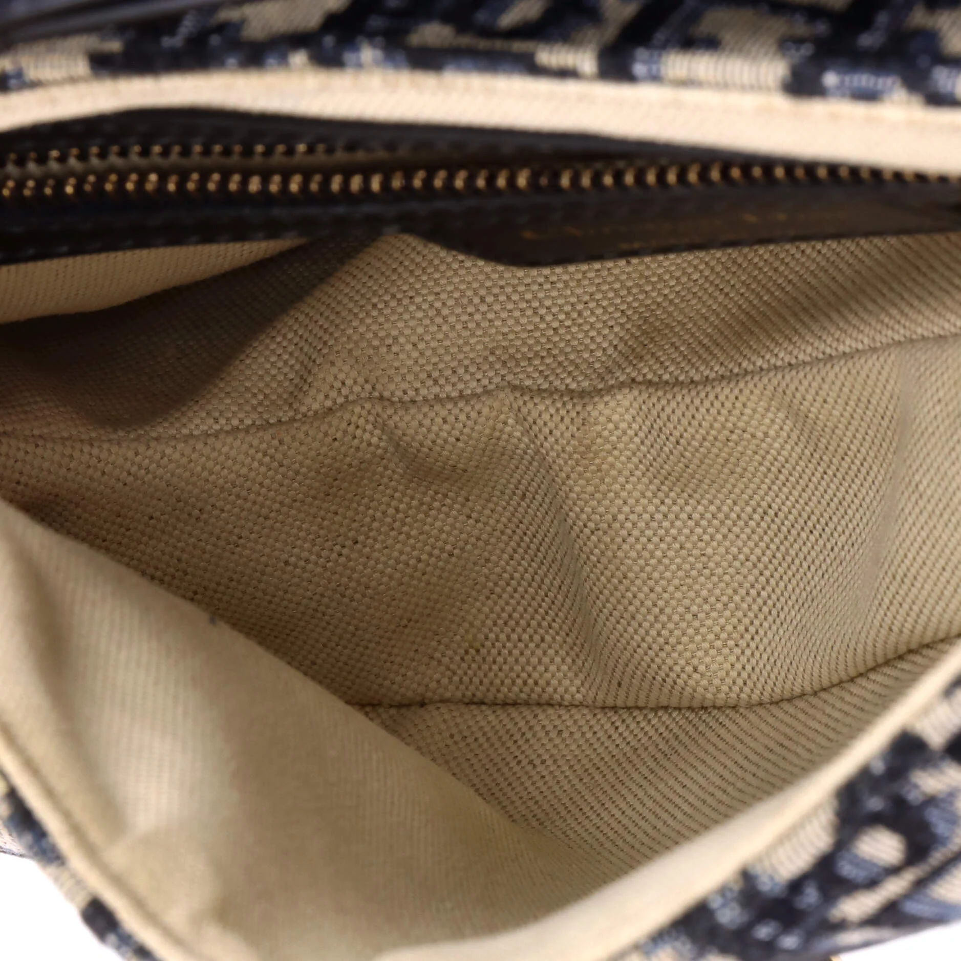 Saddle Handbag Oblique Canvas Medium - Image 5