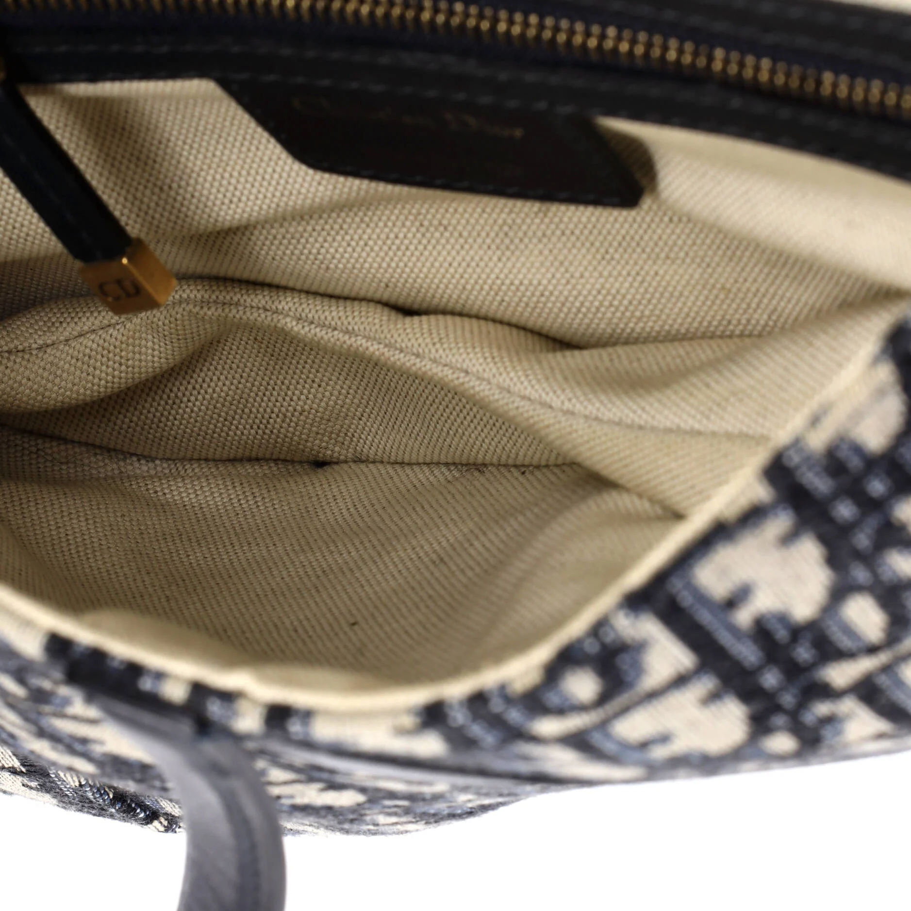 Saddle Handbag Oblique Canvas Medium - Image 5