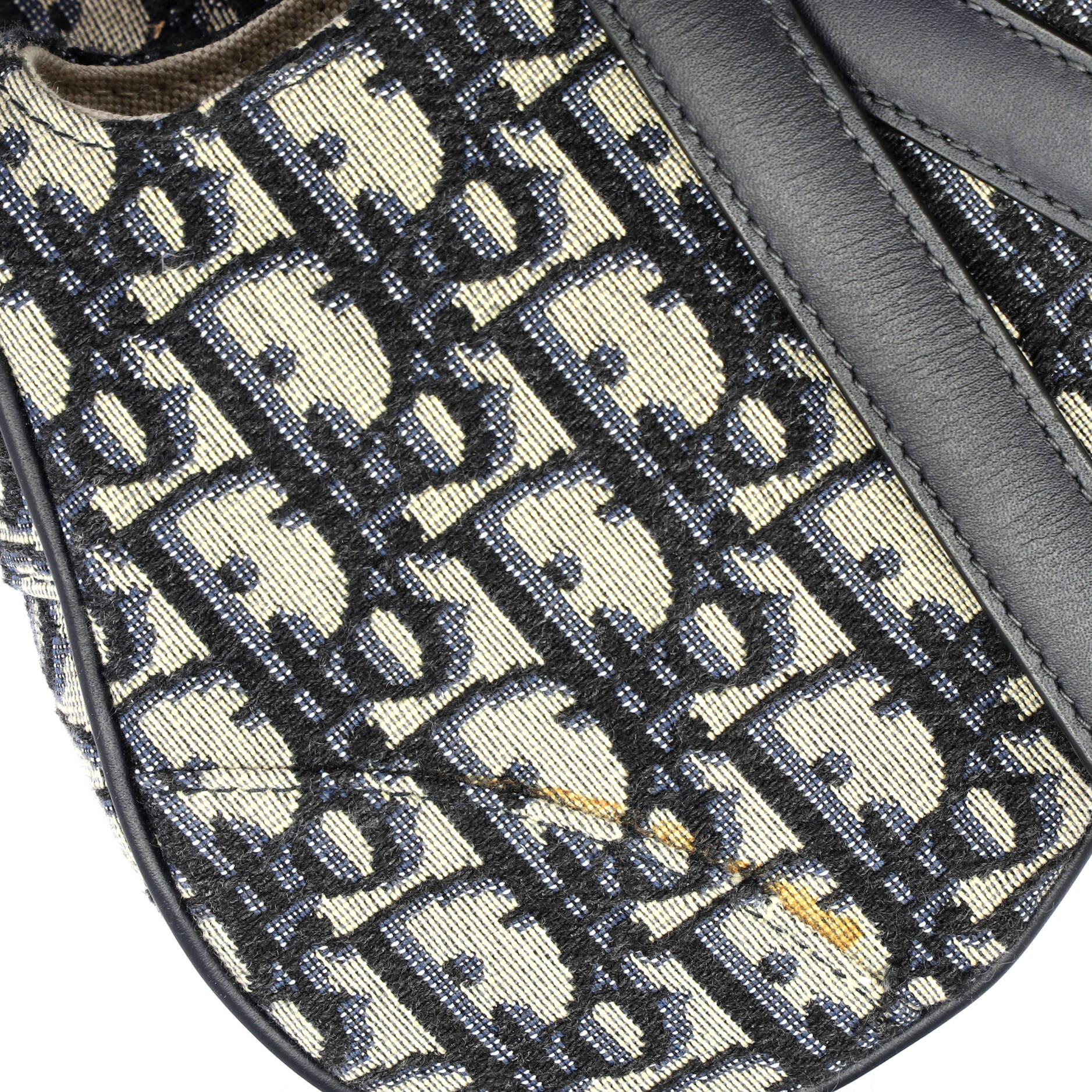 Saddle Handbag Oblique Canvas Mini - Image 6