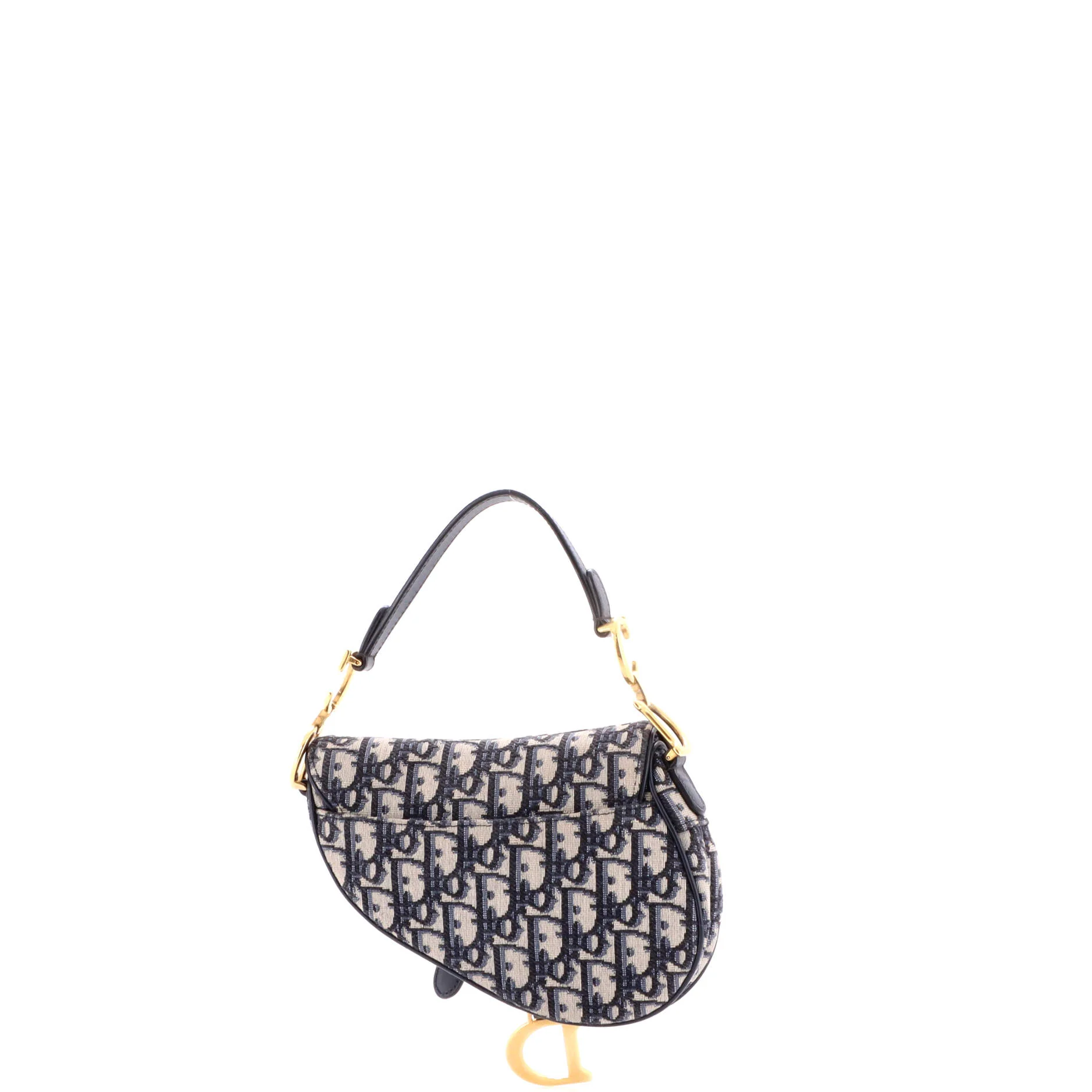 Saddle Handbag Oblique Canvas Mini - Image 3