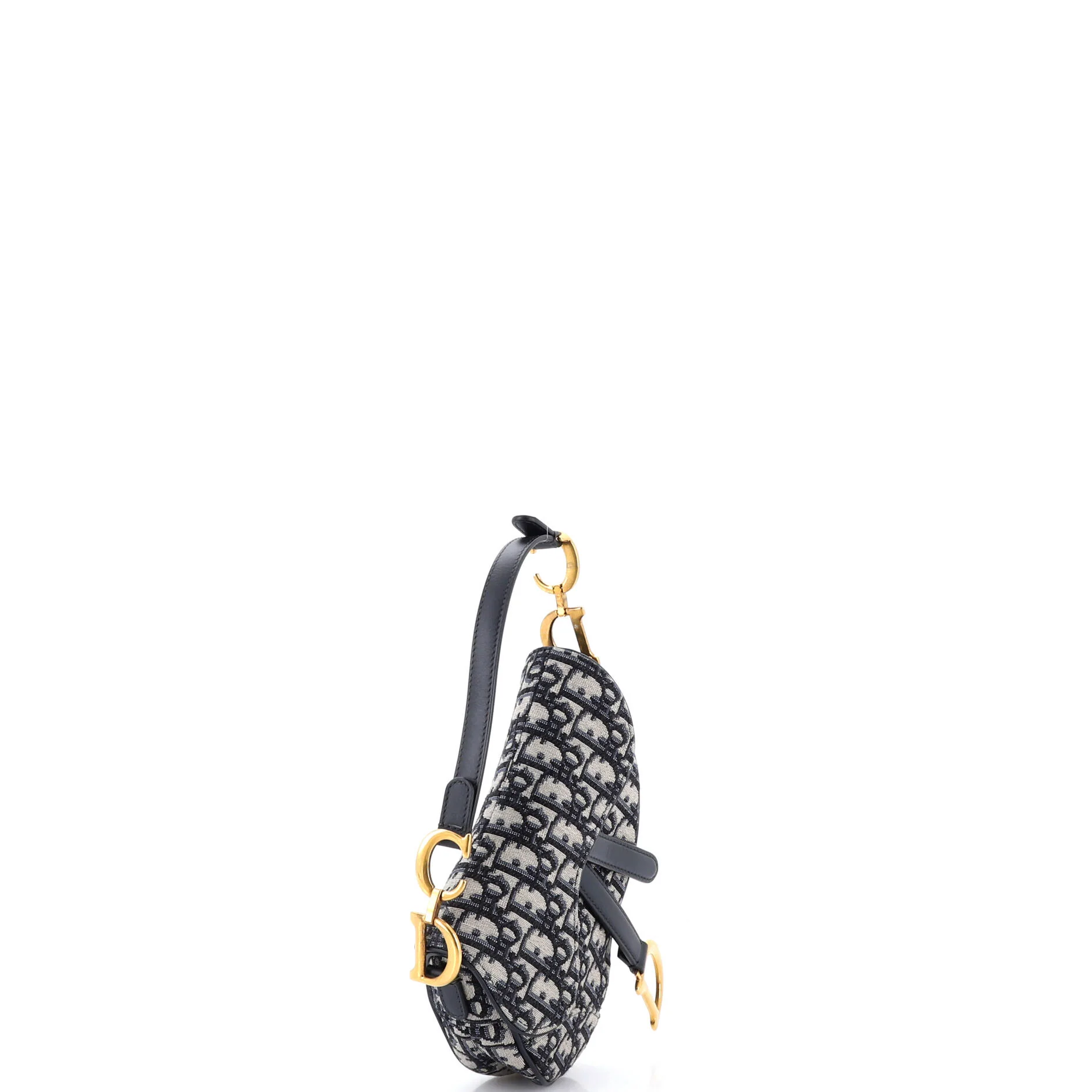 Saddle Handbag Oblique Canvas Mini - Image 2