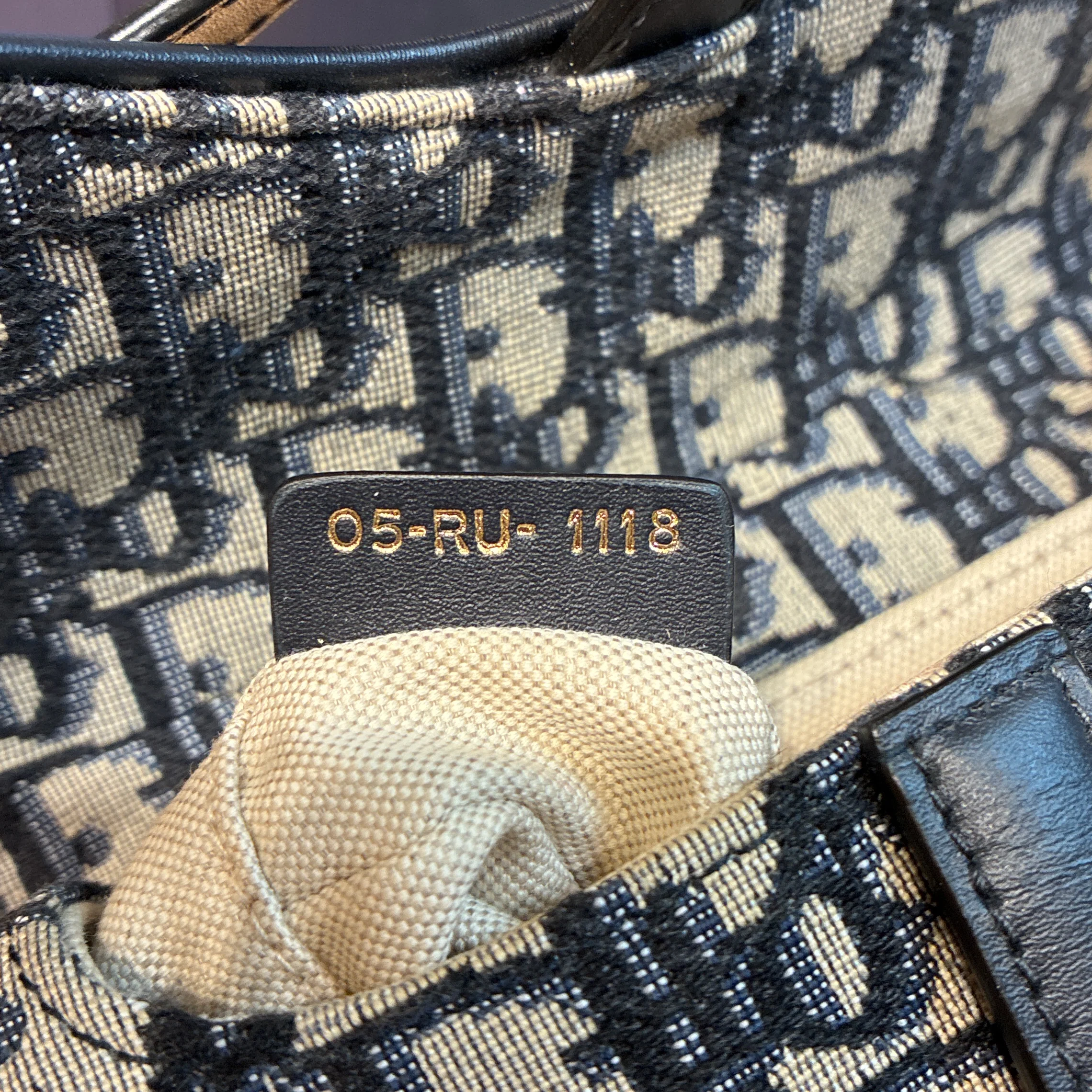 Saddle Handbag Oblique Canvas Mini - Image 8