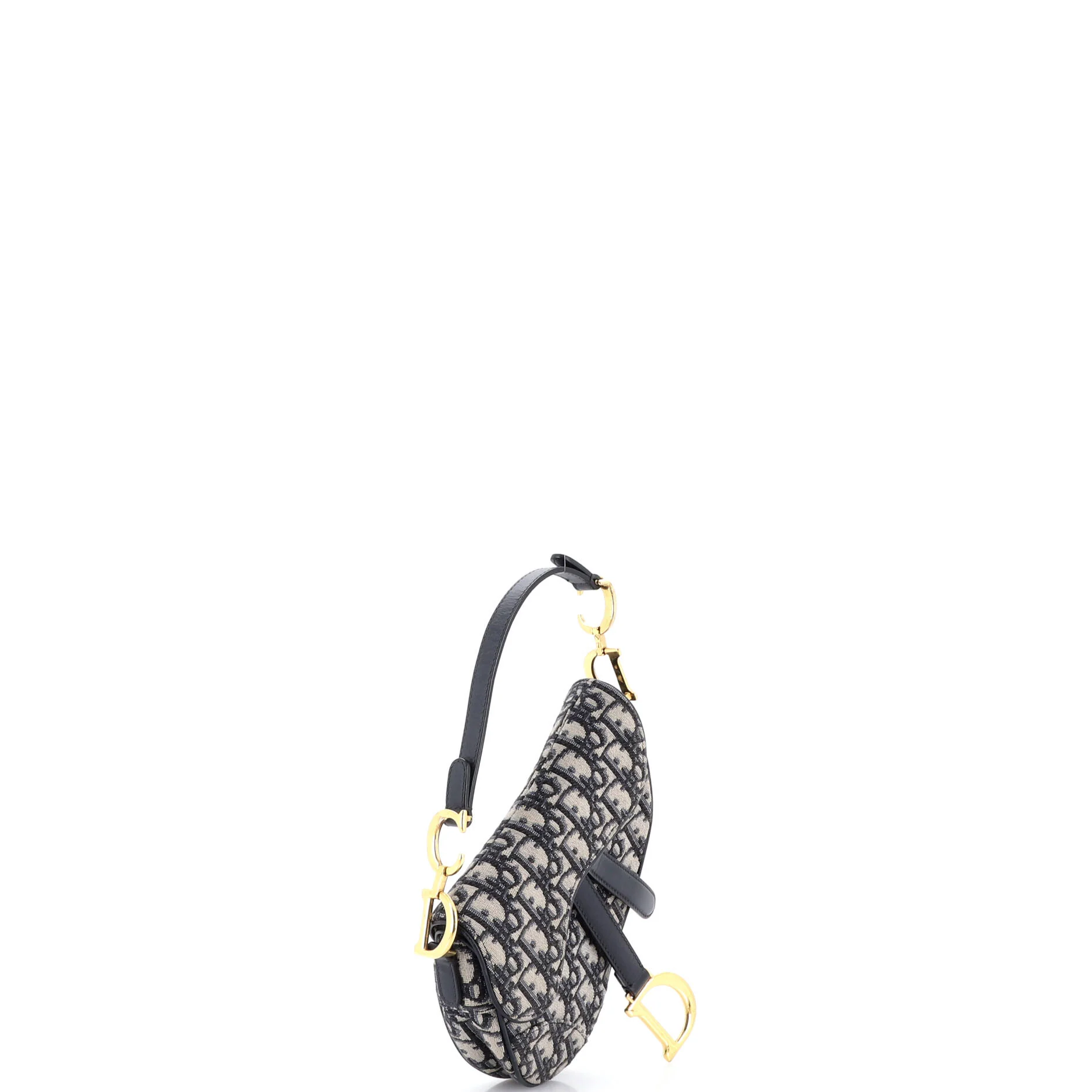 Saddle Handbag Oblique Canvas Mini - Image 2