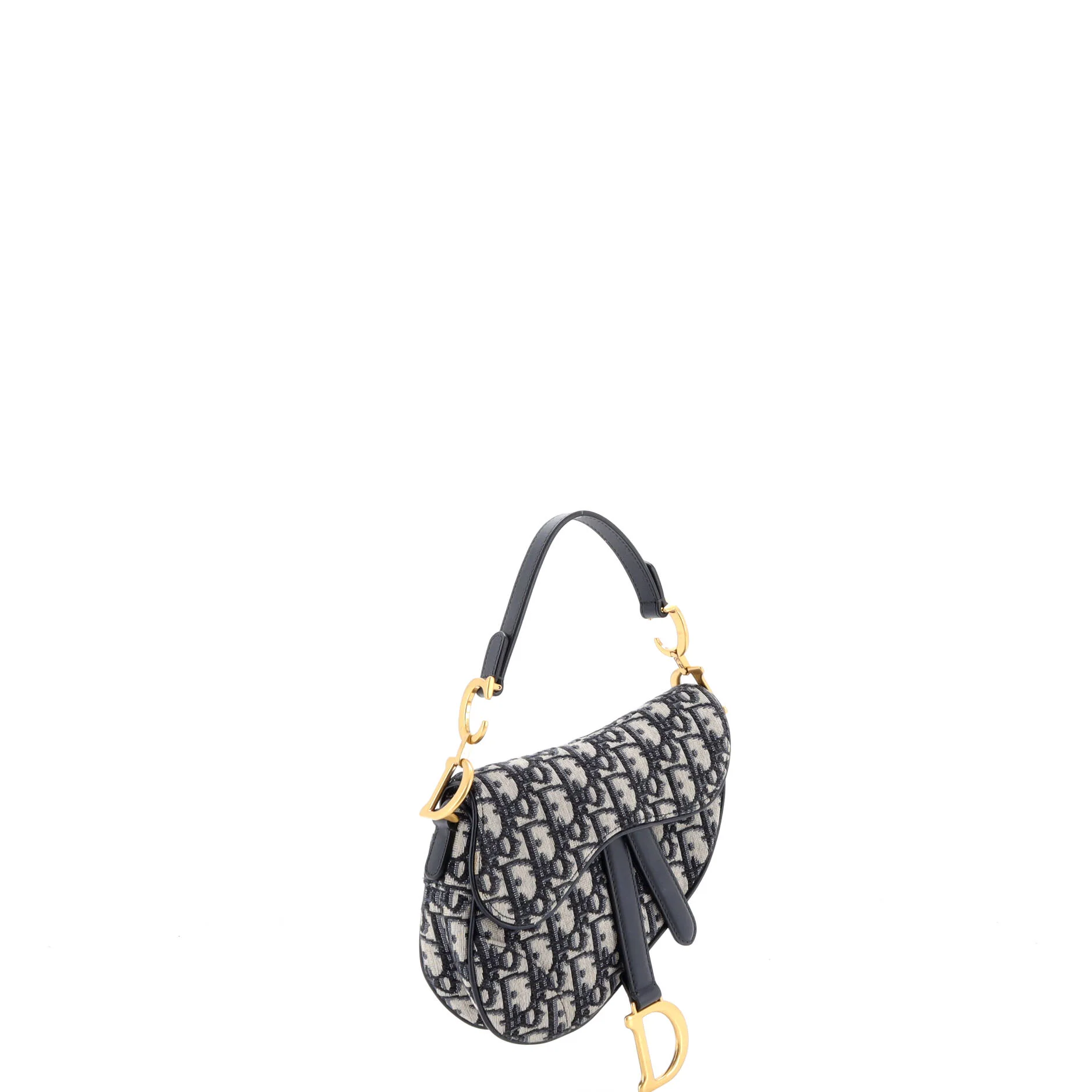 Saddle Handbag Oblique Canvas Mini - Image 2