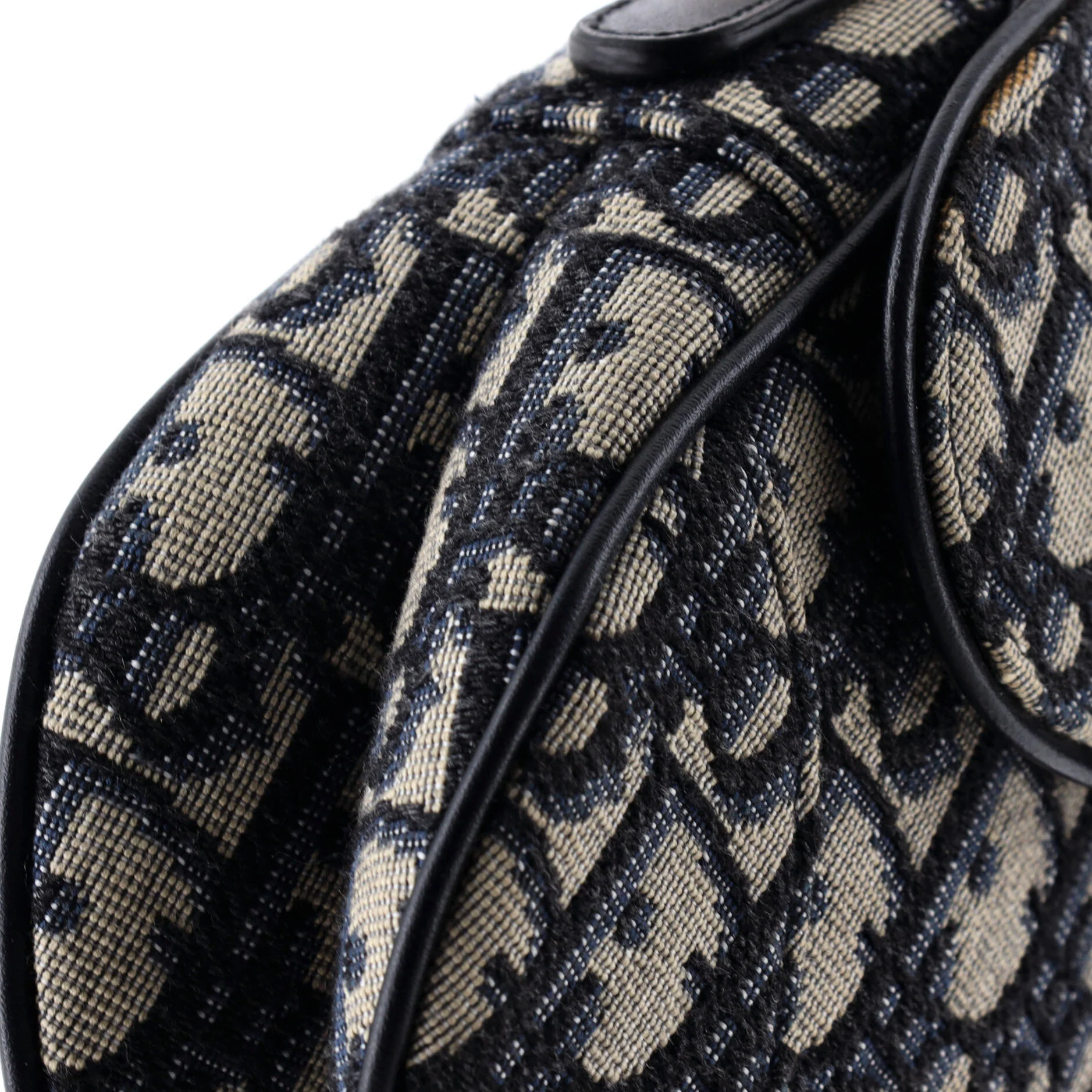 Saddle Handbag Oblique Canvas Mini - Image 6