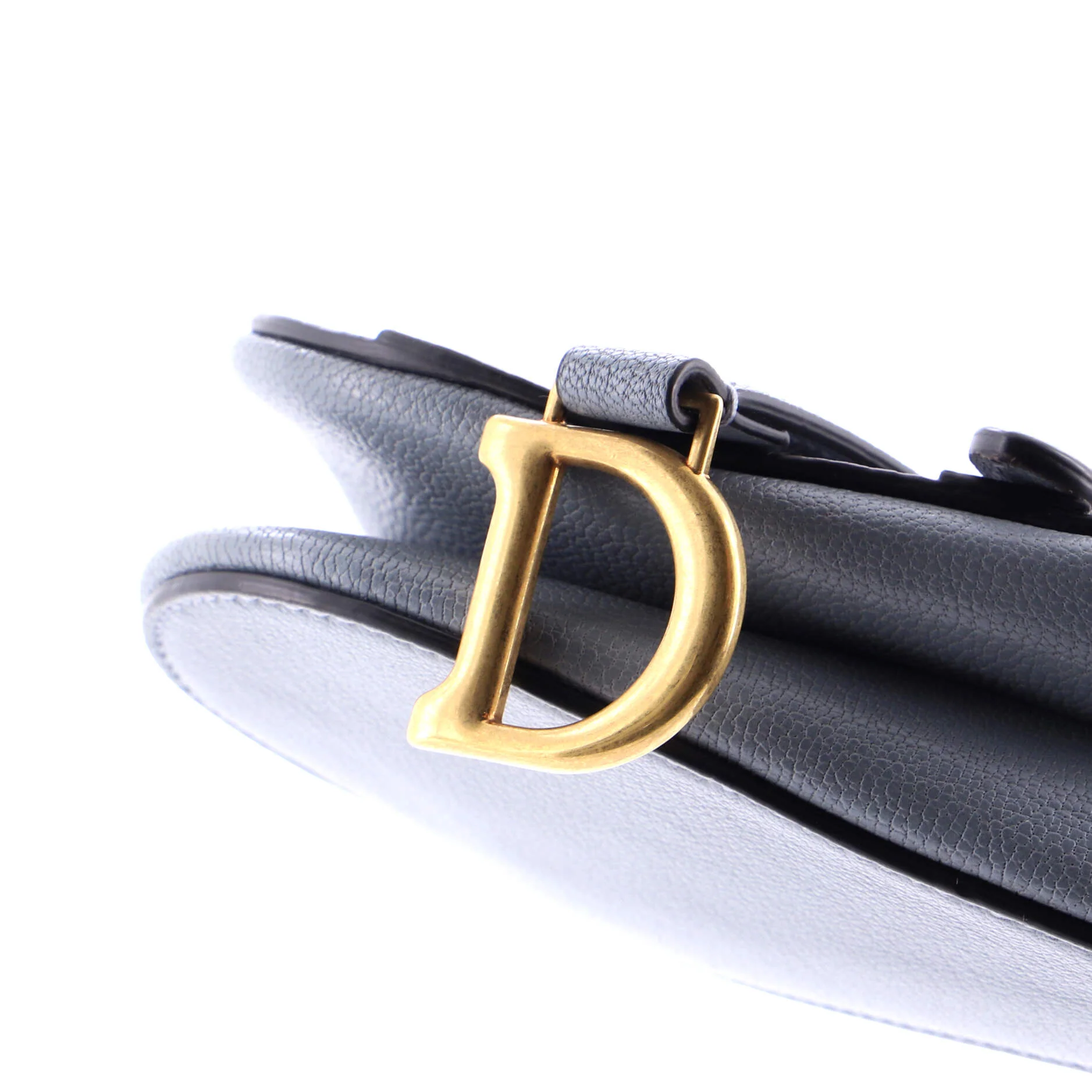 Saddle Handbag with Strap Leather Micro - Image 7