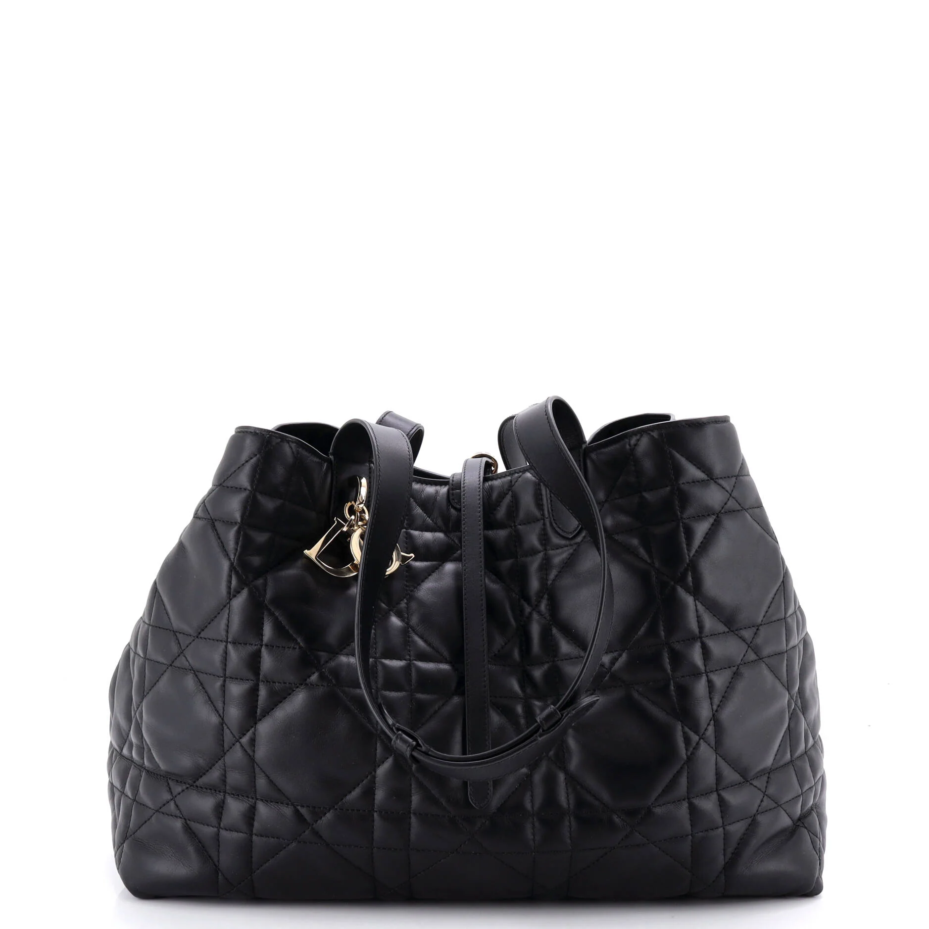 Toujours Tote Bag Macrocannage Quilt Calfskin Large